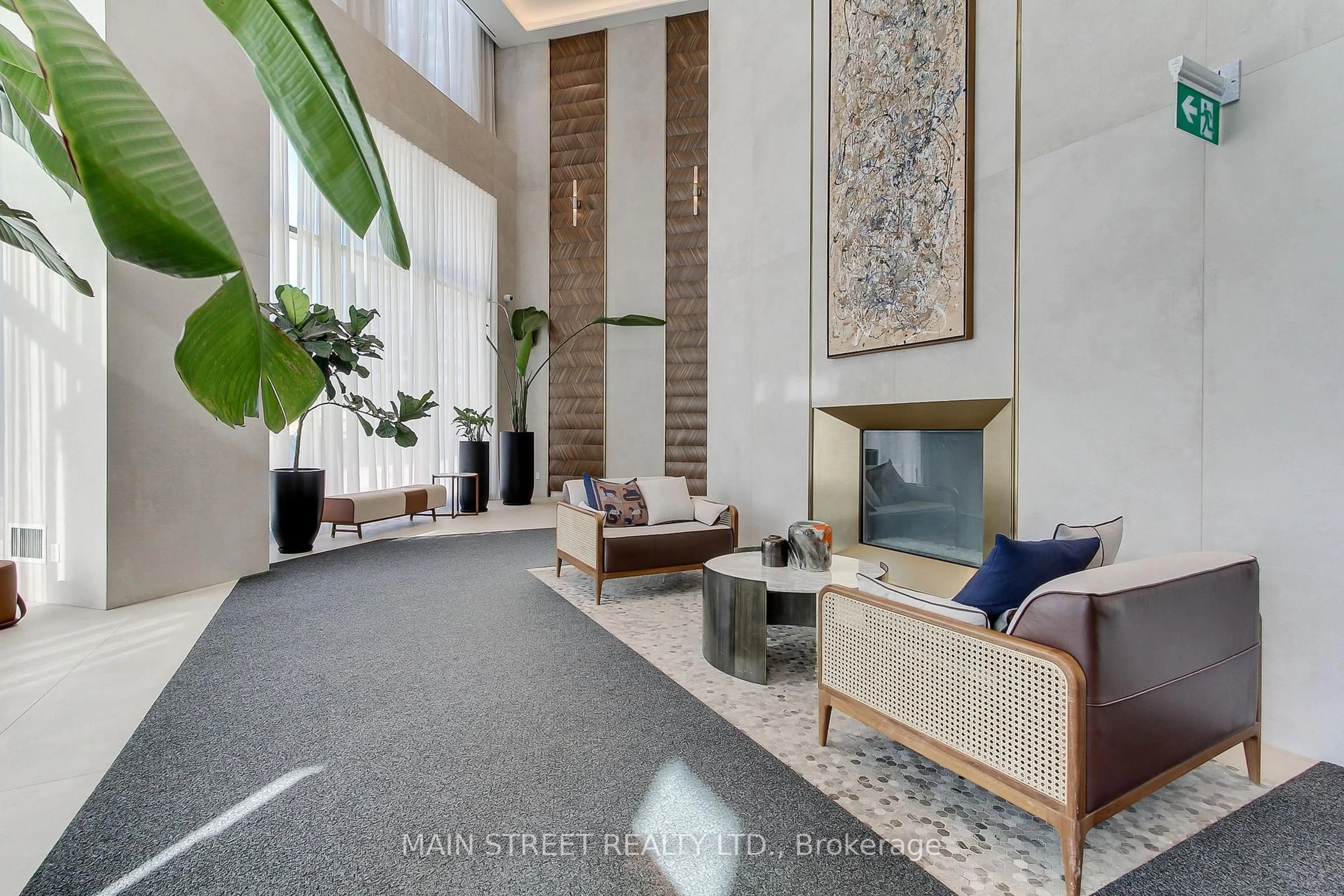 Lobby for 1000 Portage Pkwy #4502, Vaughan Ontario L4K 0L1