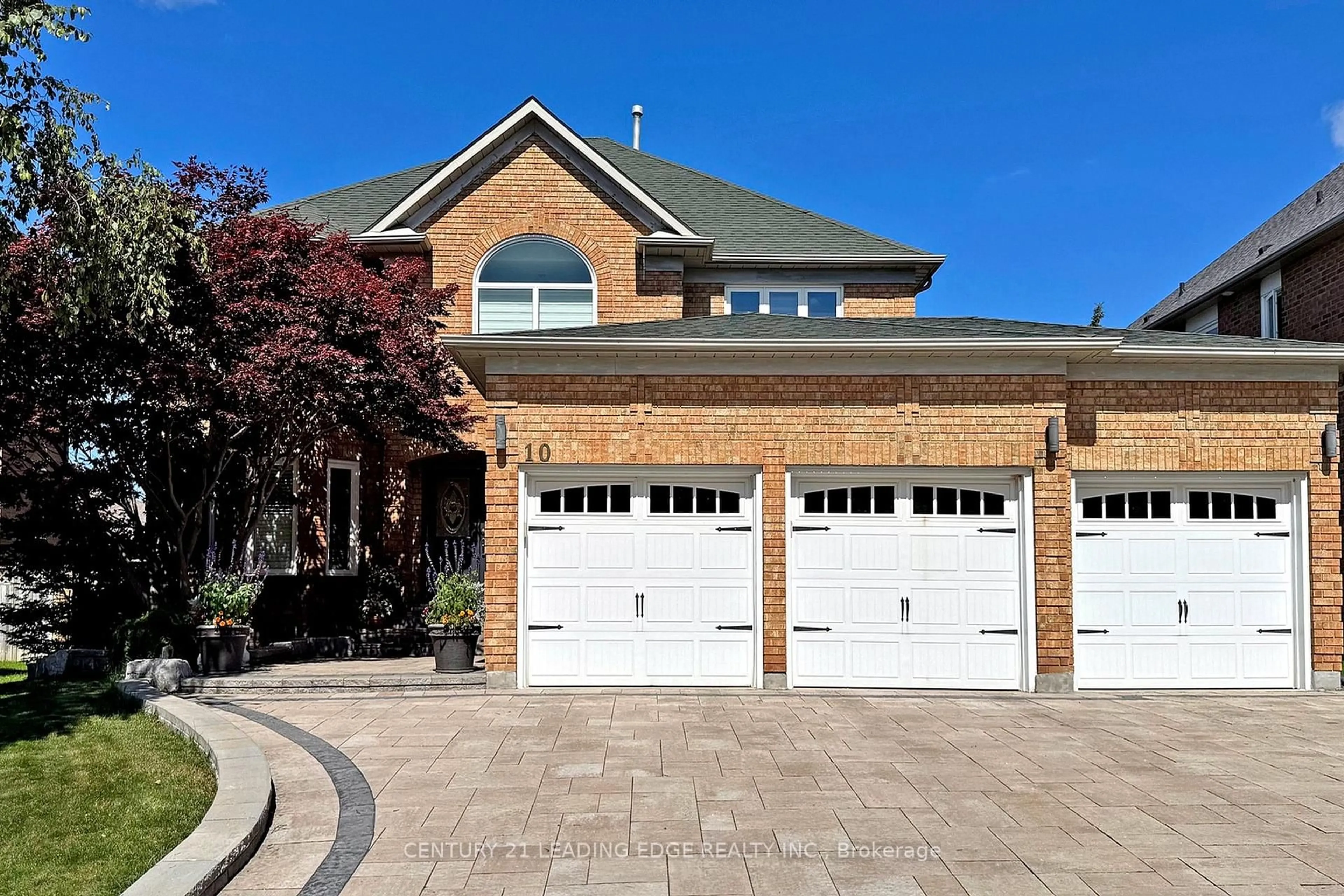 Home with brick exterior material, street for 10 MACRILL Rd, Markham Ontario L6C 1S2
