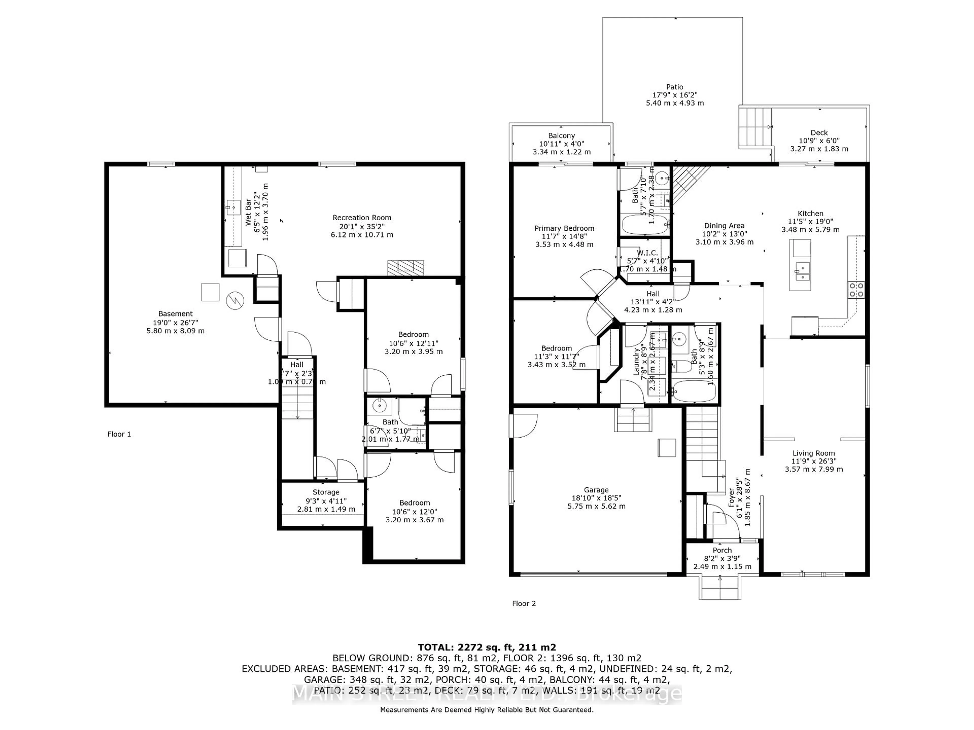 Floor plan for 44 South Beech St, Uxbridge Ontario L9P 1G1