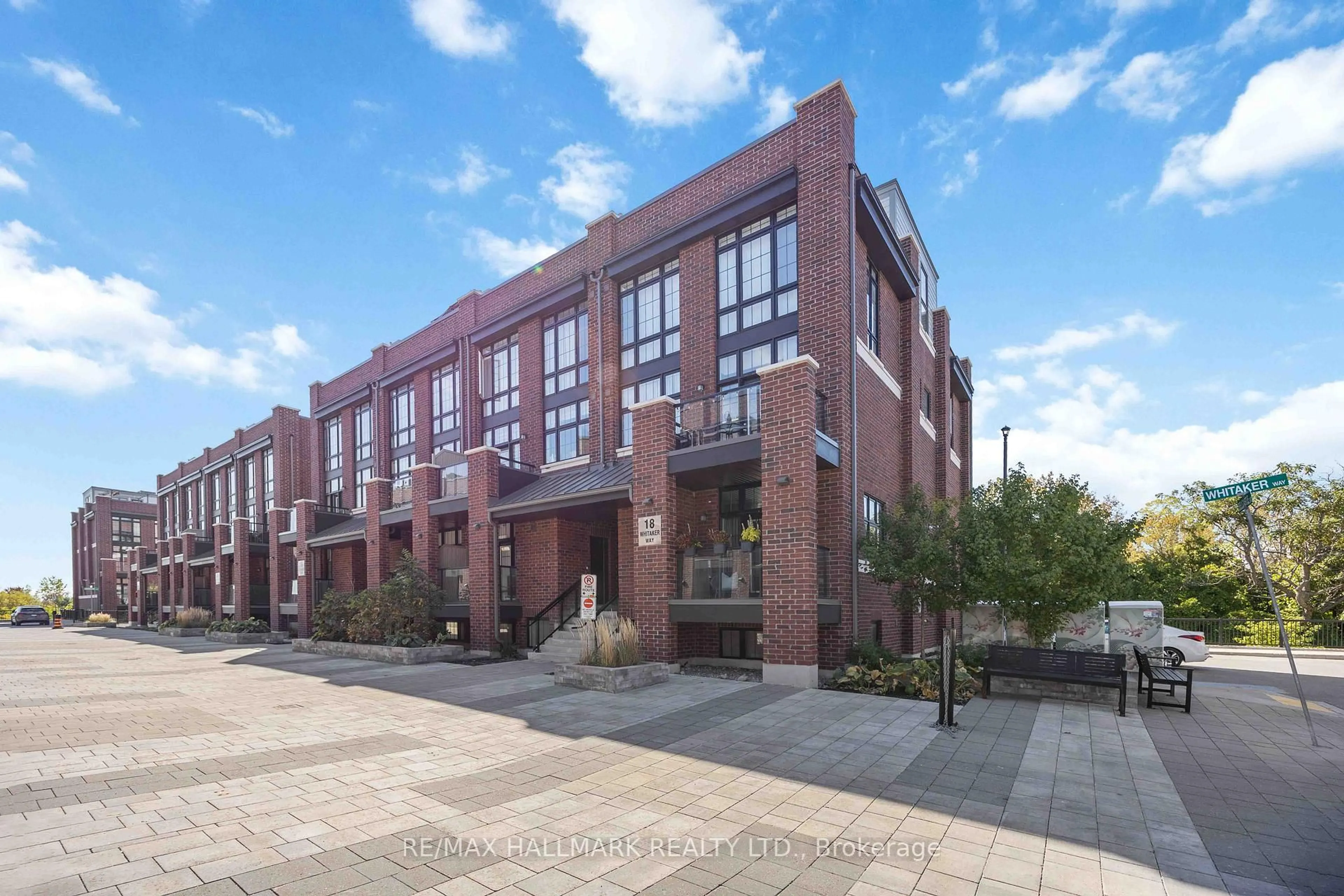Home with brick exterior material, building for 18 Whitaker Way #244, Whitchurch-Stouffville Ontario L4A 4T4