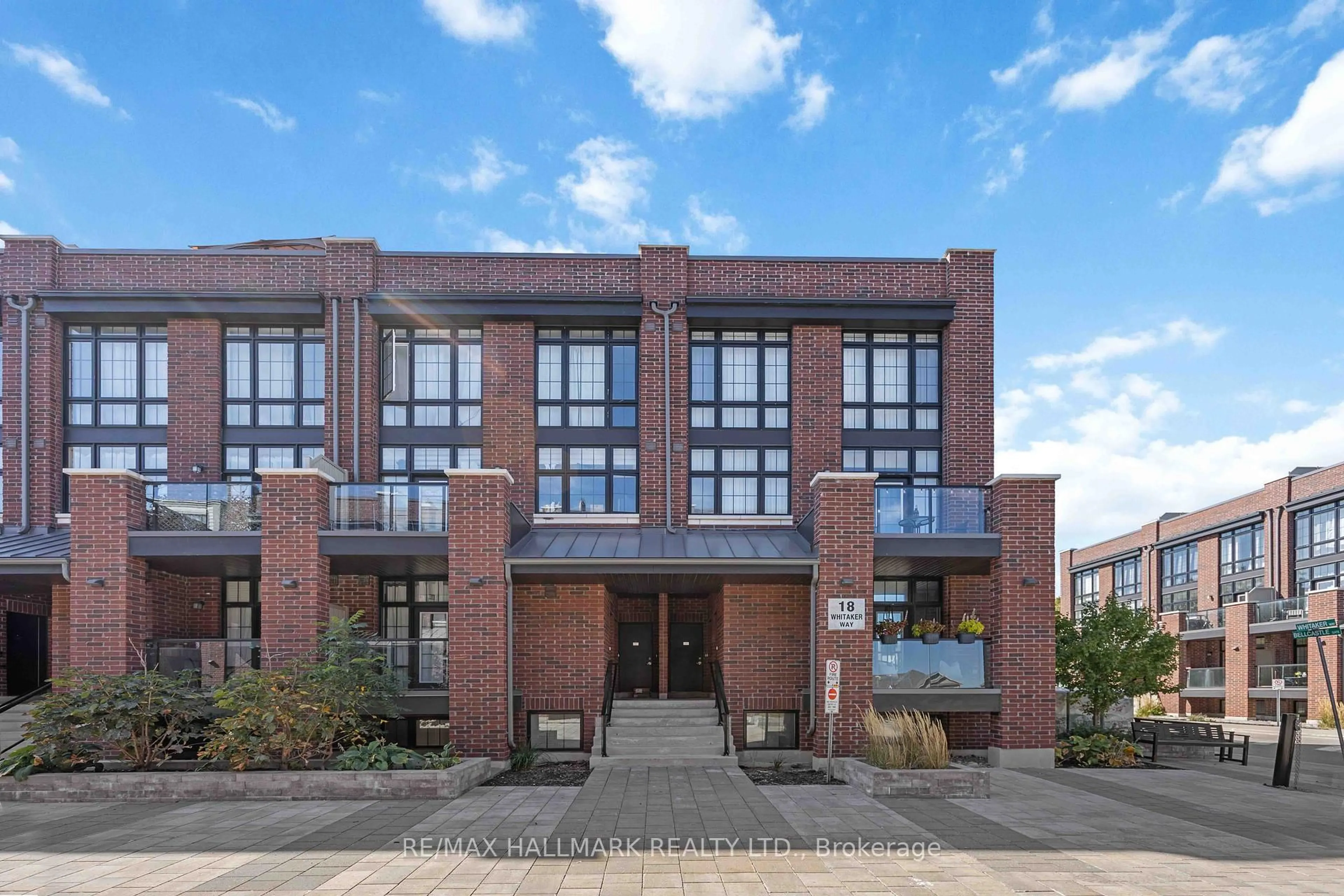 Home with brick exterior material, building for 18 Whitaker Way #244, Whitchurch-Stouffville Ontario L4A 4T4
