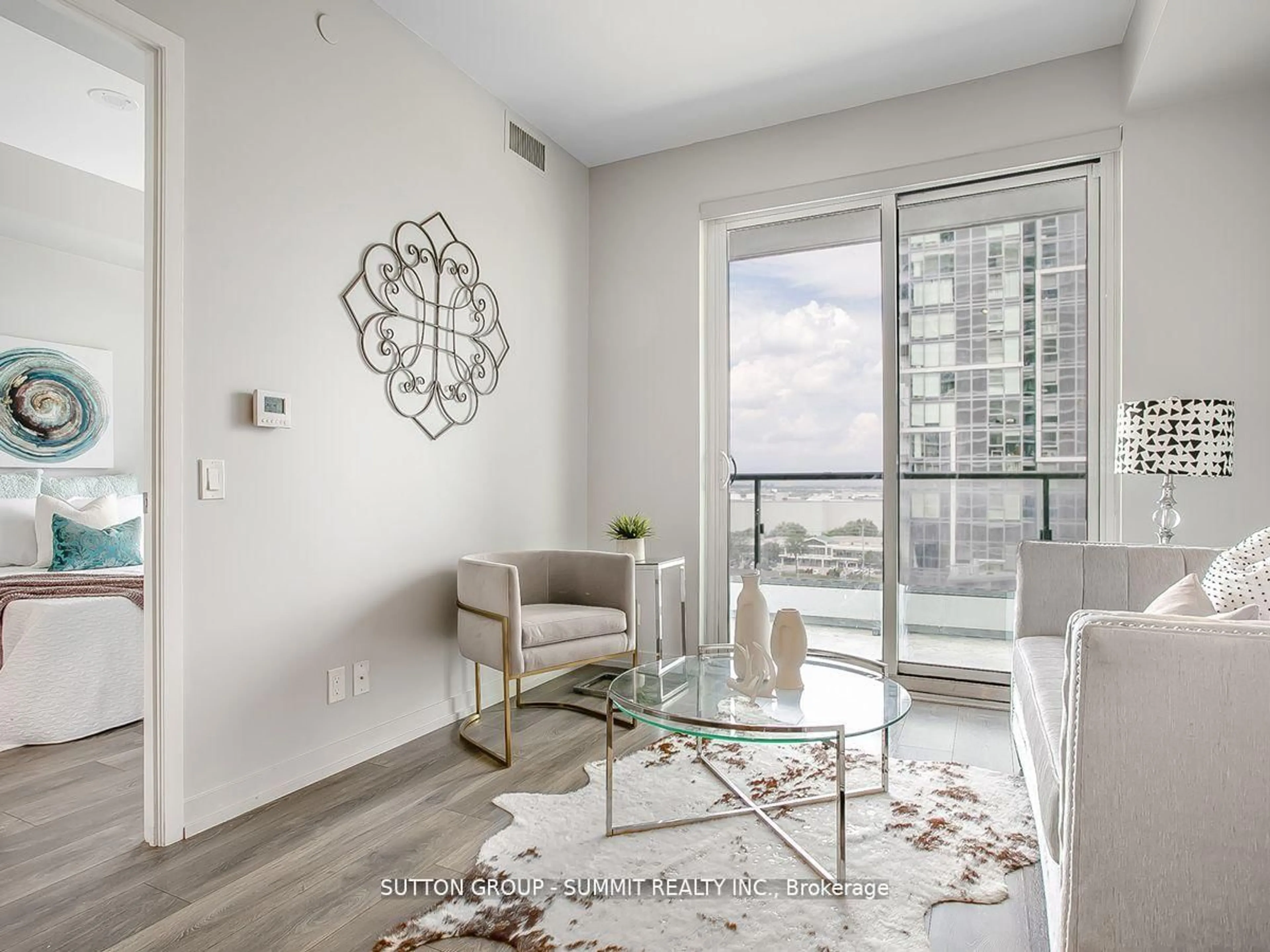 Living room with furniture, unknown for 950 Portage Pkwy #1103, Vaughan Ontario L4K 0J7