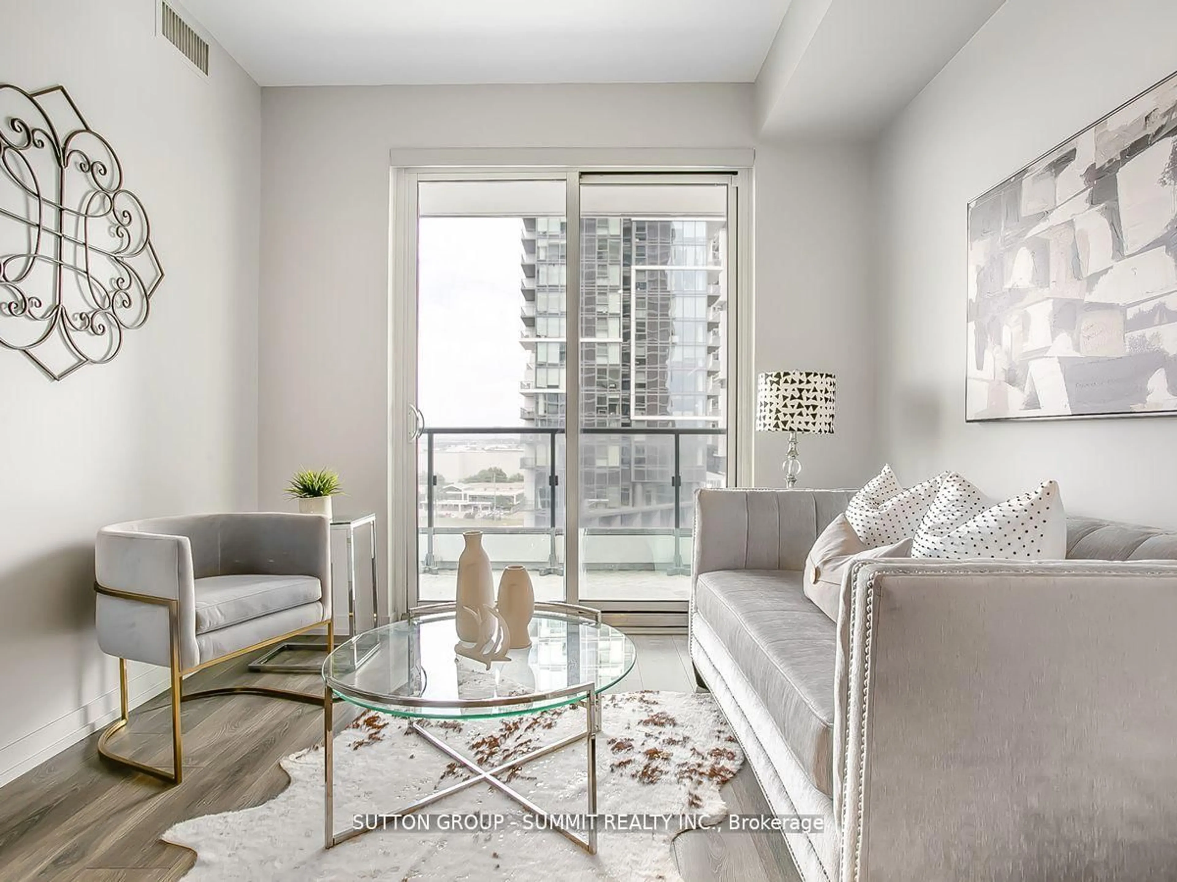 Living room with furniture, unknown for 950 Portage Pkwy #1103, Vaughan Ontario L4K 0J7