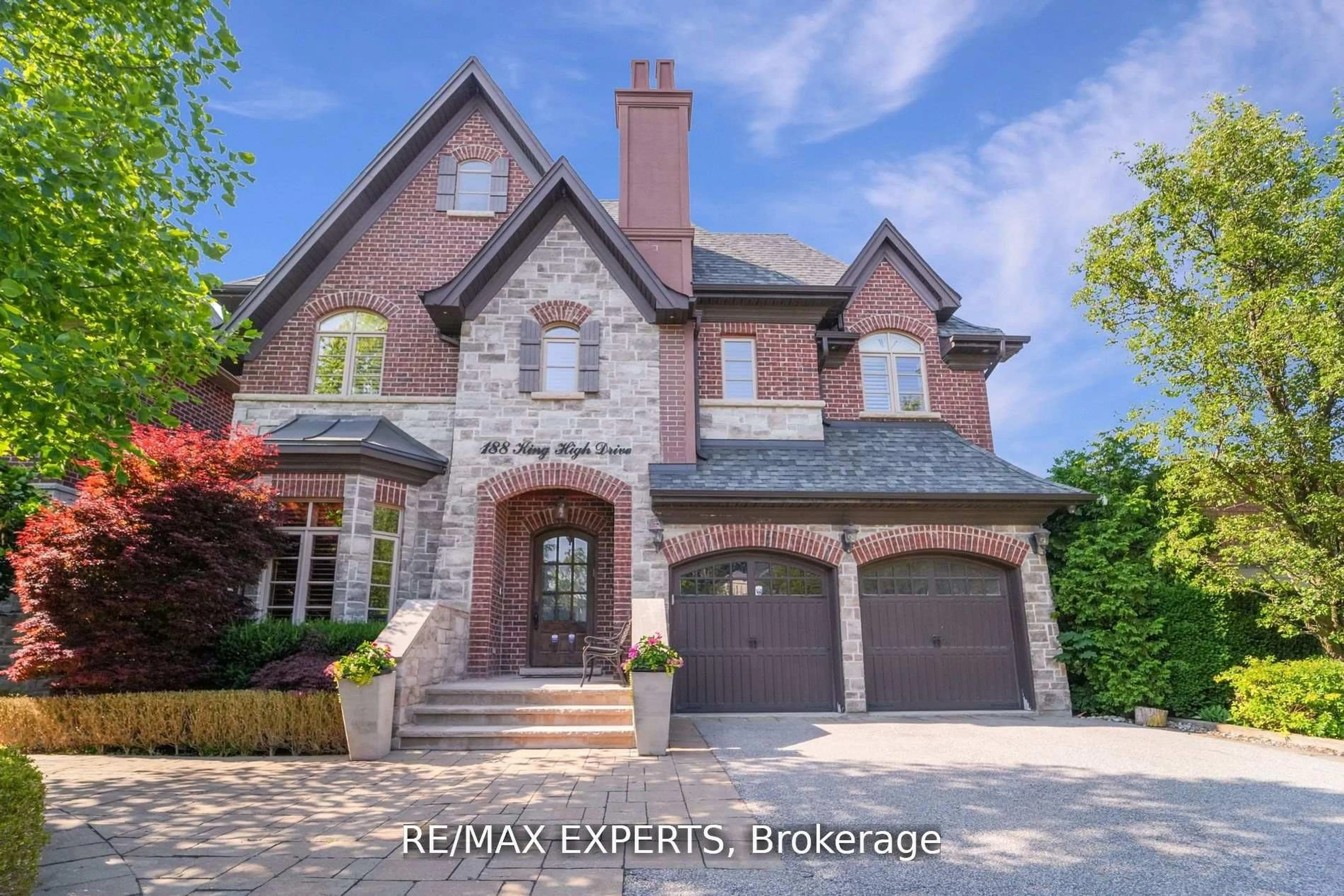 Home with brick exterior material, street for 188 King High Dr, Vaughan Ontario L4J 3N5