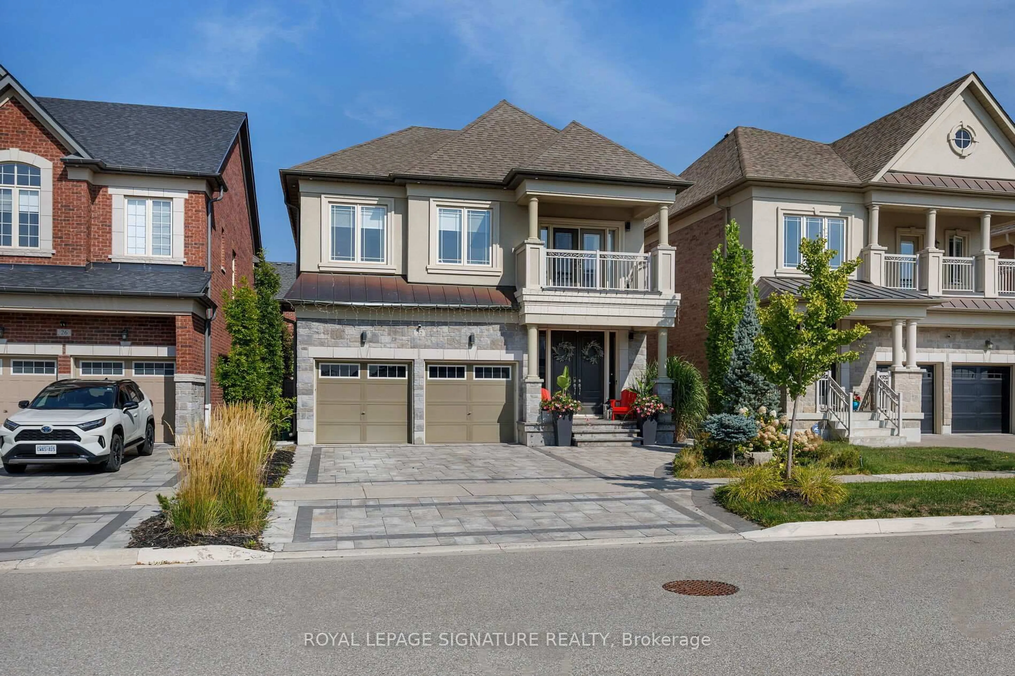 Home with brick exterior material, street for 22 Condor Way, Vaughan Ontario L4H 4N1