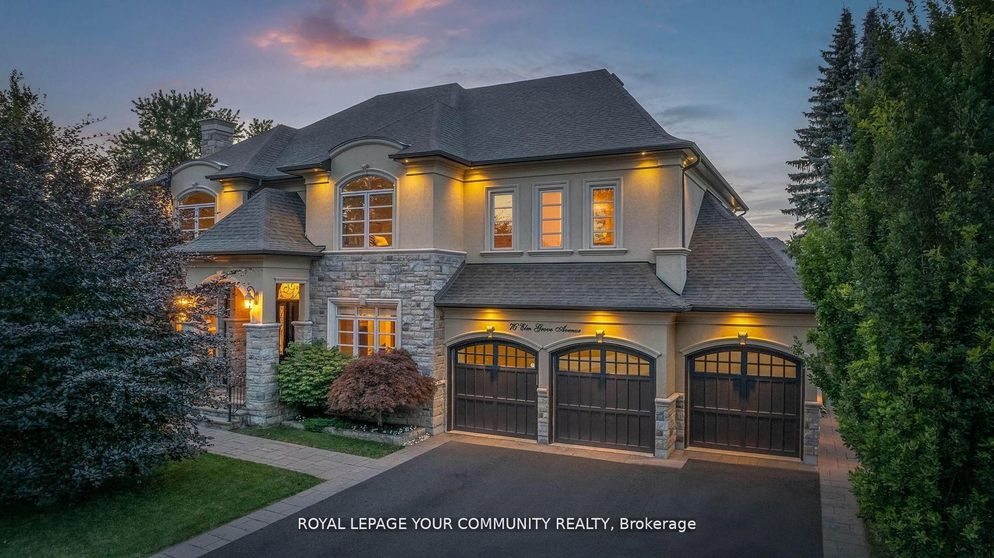 Home with brick exterior material, street for 76 Elm Grove Ave, Richmond Hill Ontario L4E 2W8