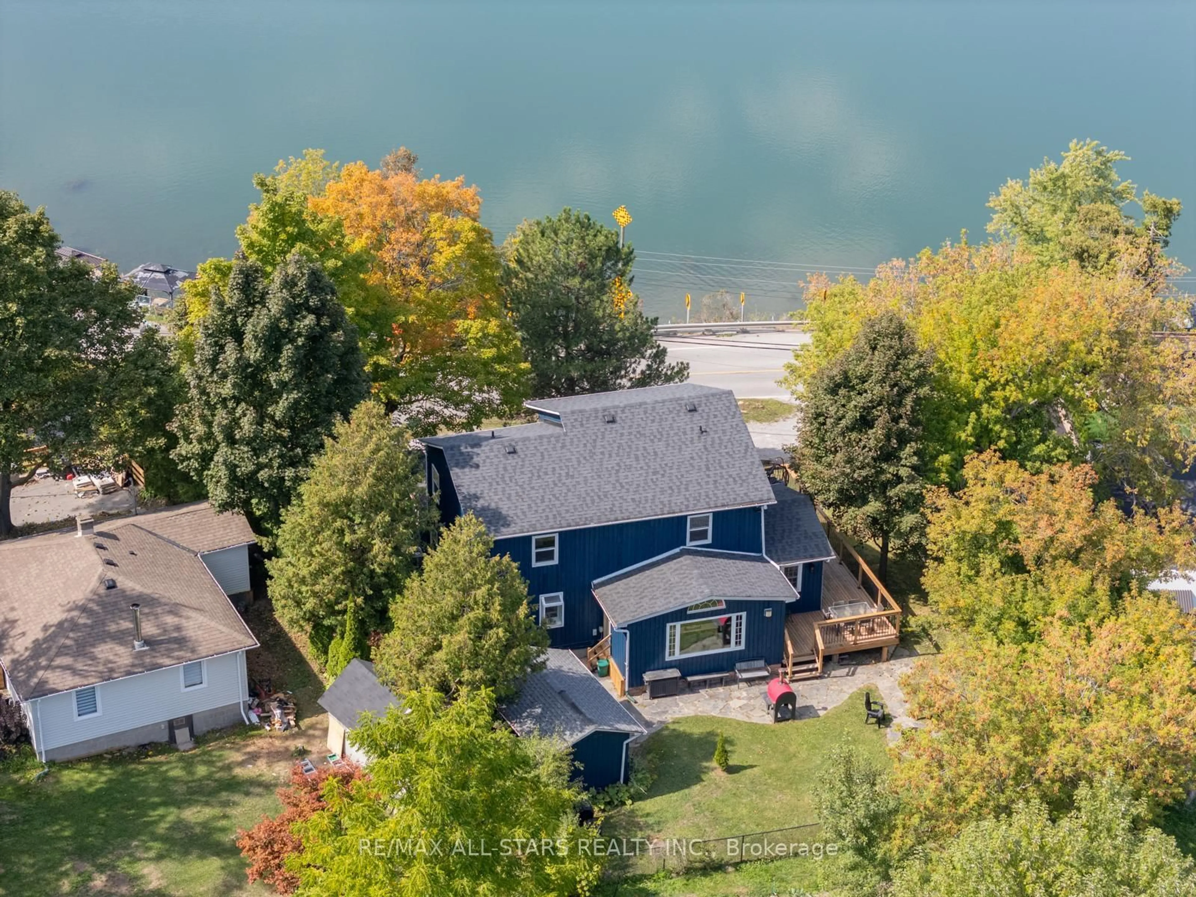 A pic from outside/outdoor area/front of a property/back of a property/a pic from drone, water/lake/river/ocean view for 14691 Ninth Line, Whitchurch-Stouffville Ontario L4A 7X3