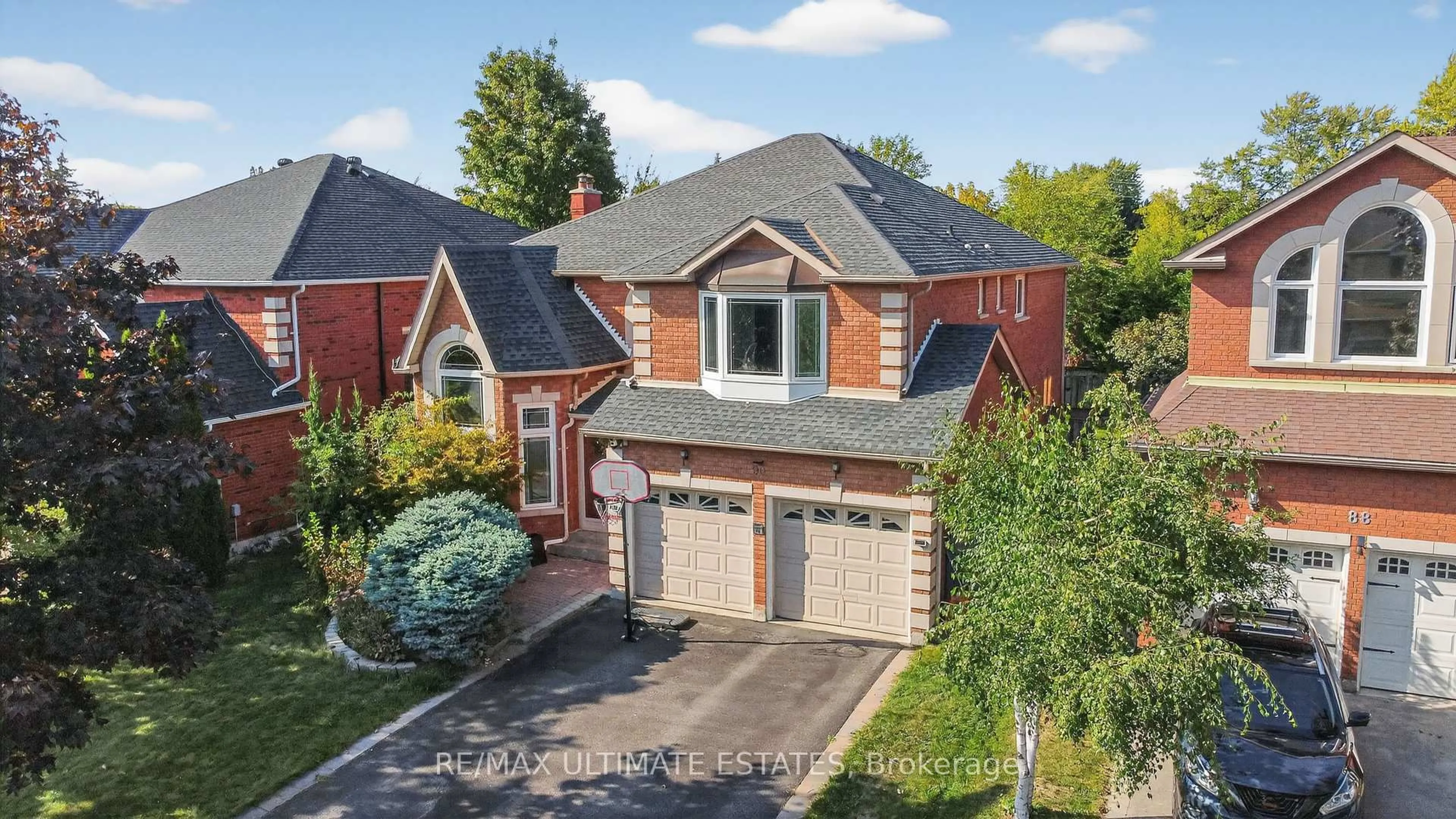 Home with brick exterior material, street for 90 Hidden Trail Ave, Richmond Hill Ontario L4C 0H1