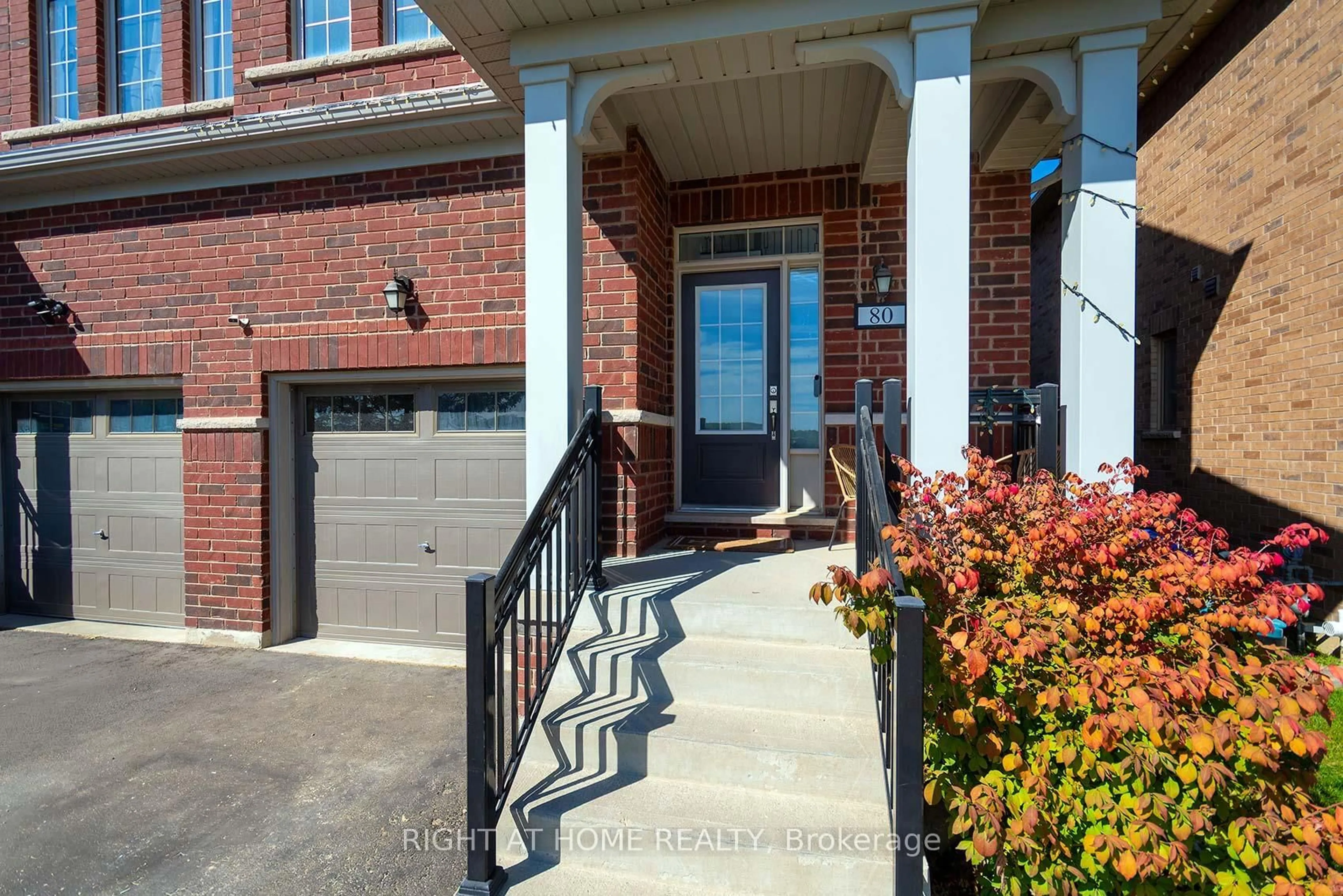 Home with brick exterior material, street for 80 Martin Tr, New Tecumseth Ontario L0G 1W0