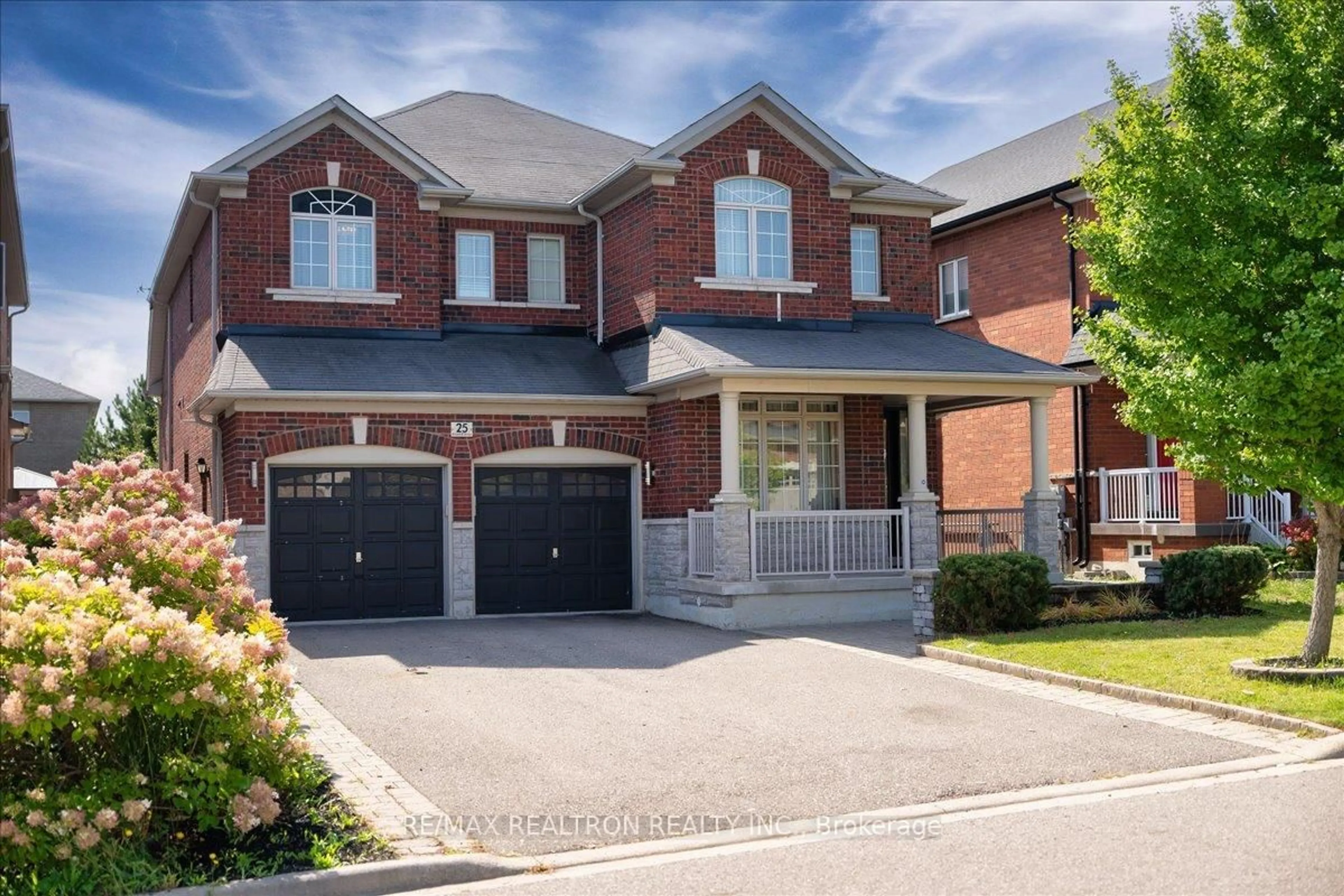 Home with brick exterior material, street for 25 Riverhill Dr, Vaughan Ontario L6A 4S3