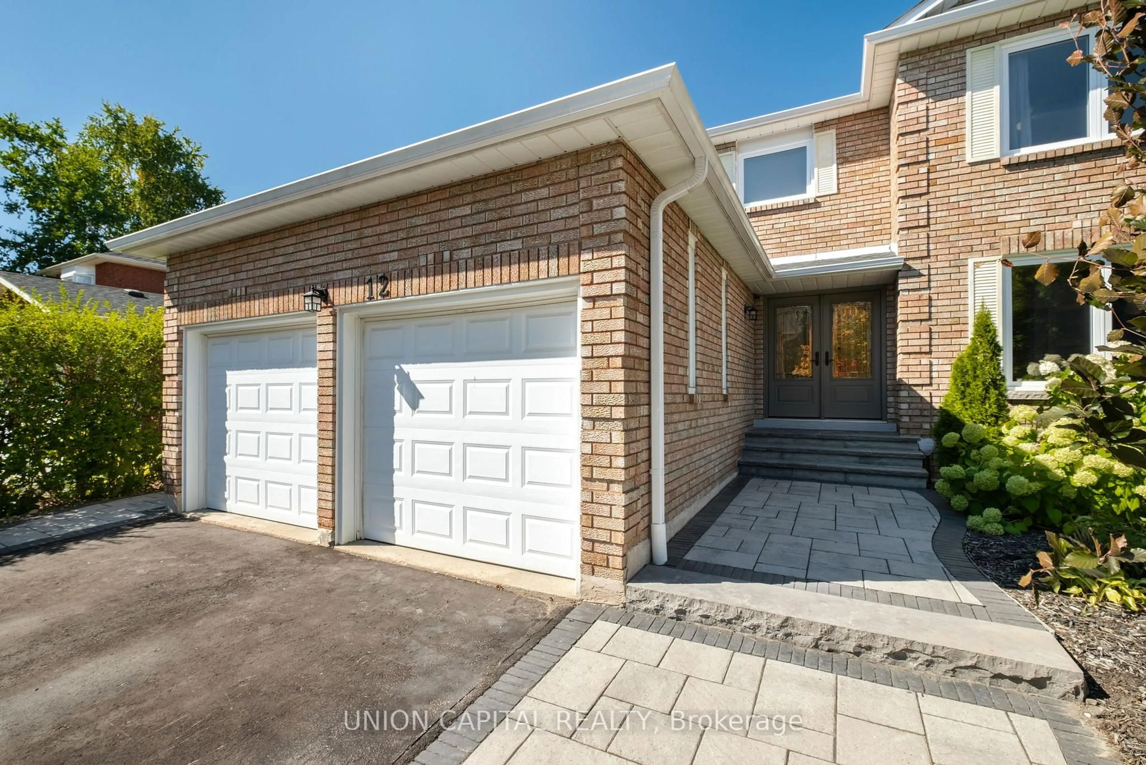 Home with brick exterior material, street for 12 Summerfield Ave, Whitchurch-Stouffville Ontario L4A 8B8