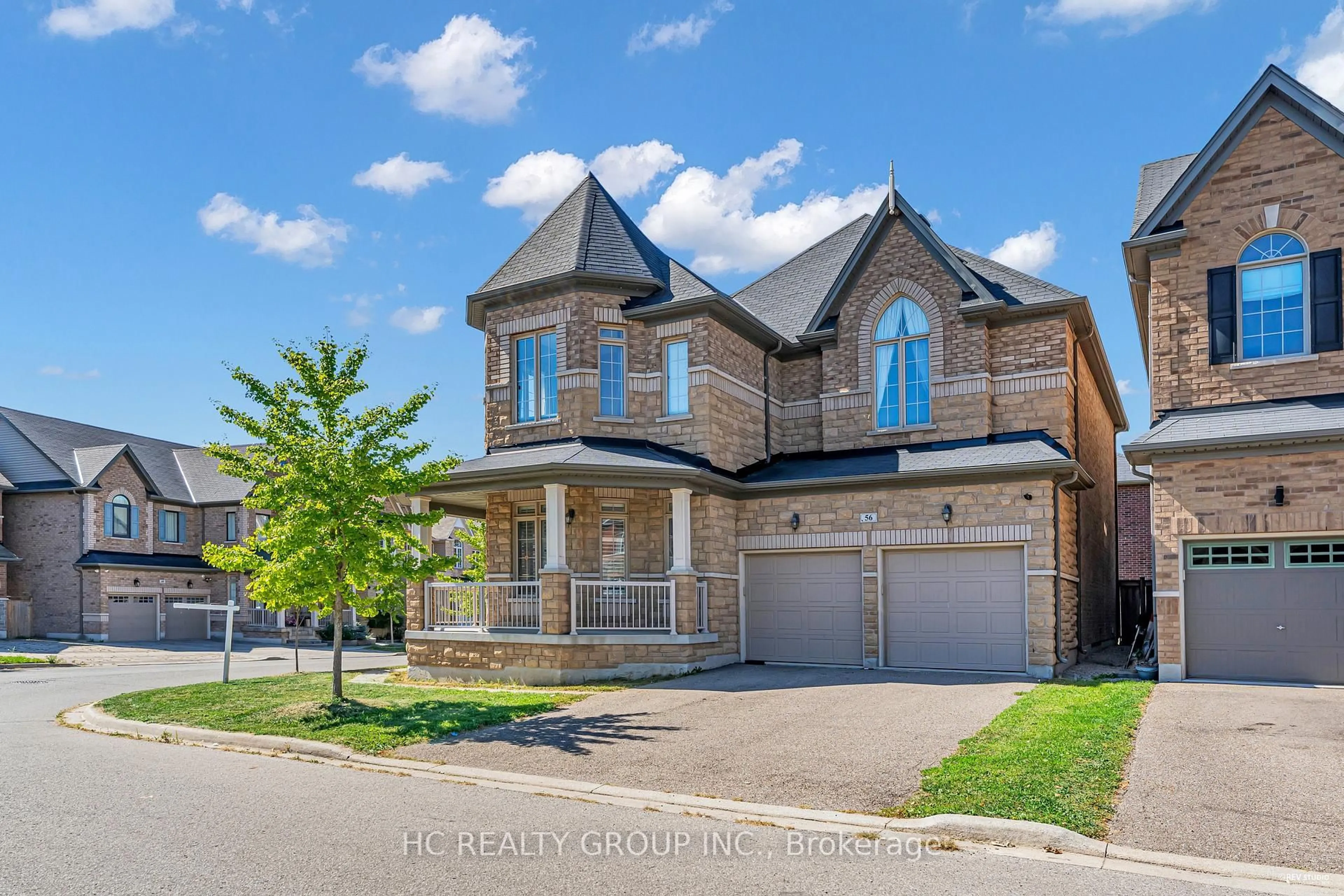 Home with brick exterior material, street for 56 William Bartlett Dr, Markham Ontario L6C 0P7