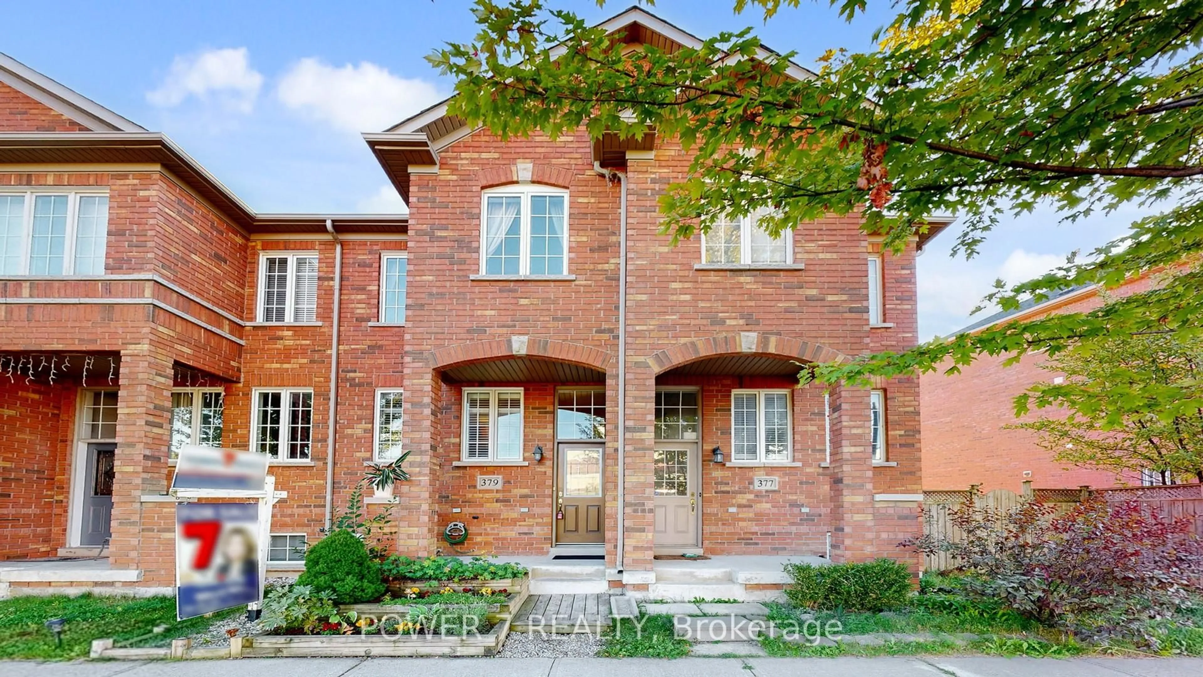 Home with brick exterior material, street for 379 White's Hill Ave, Markham Ontario L6B 0J4