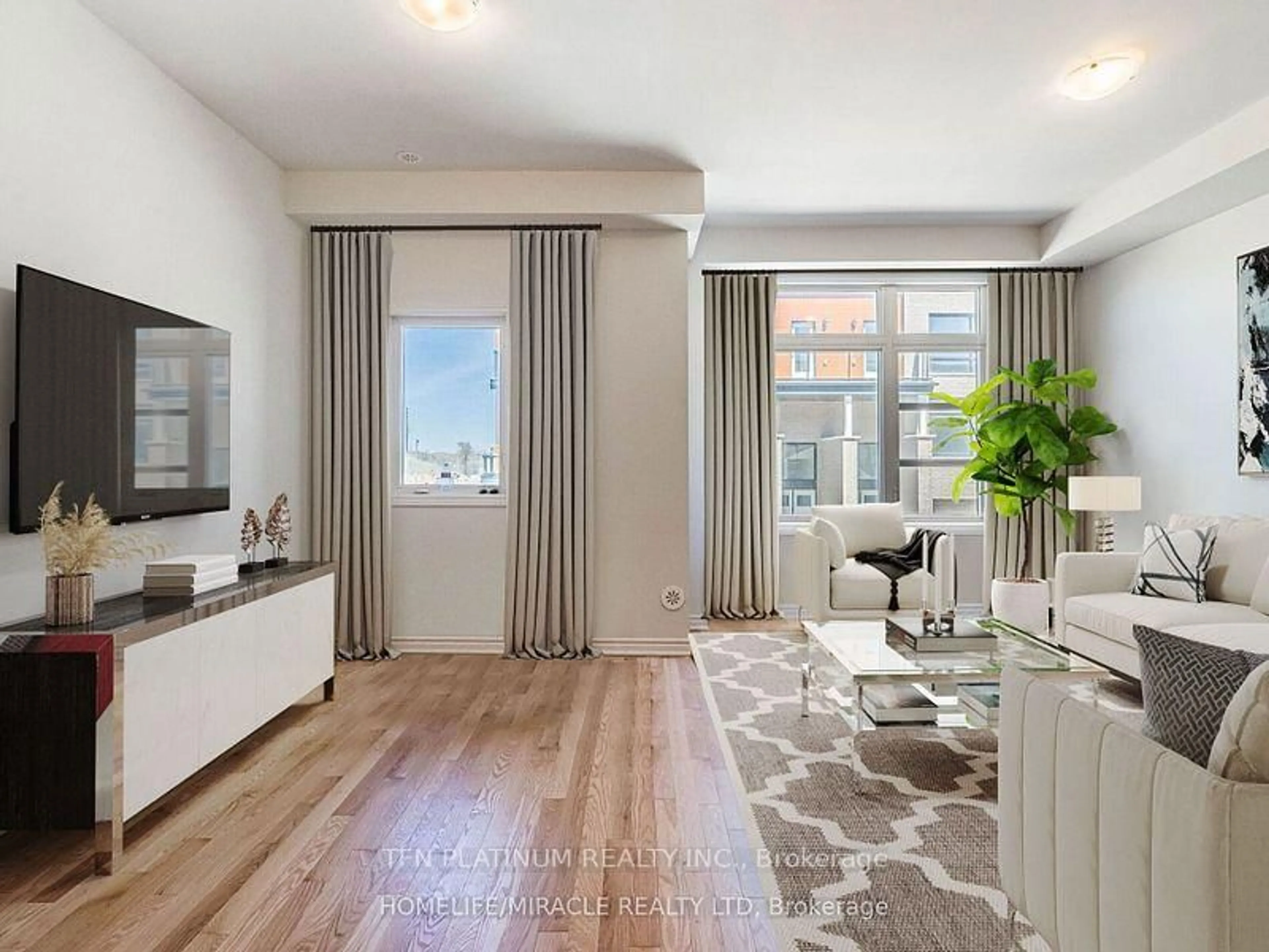 Living room with furniture, unknown for 23 Quilico Rd, Vaughan Ontario L4H 5H1