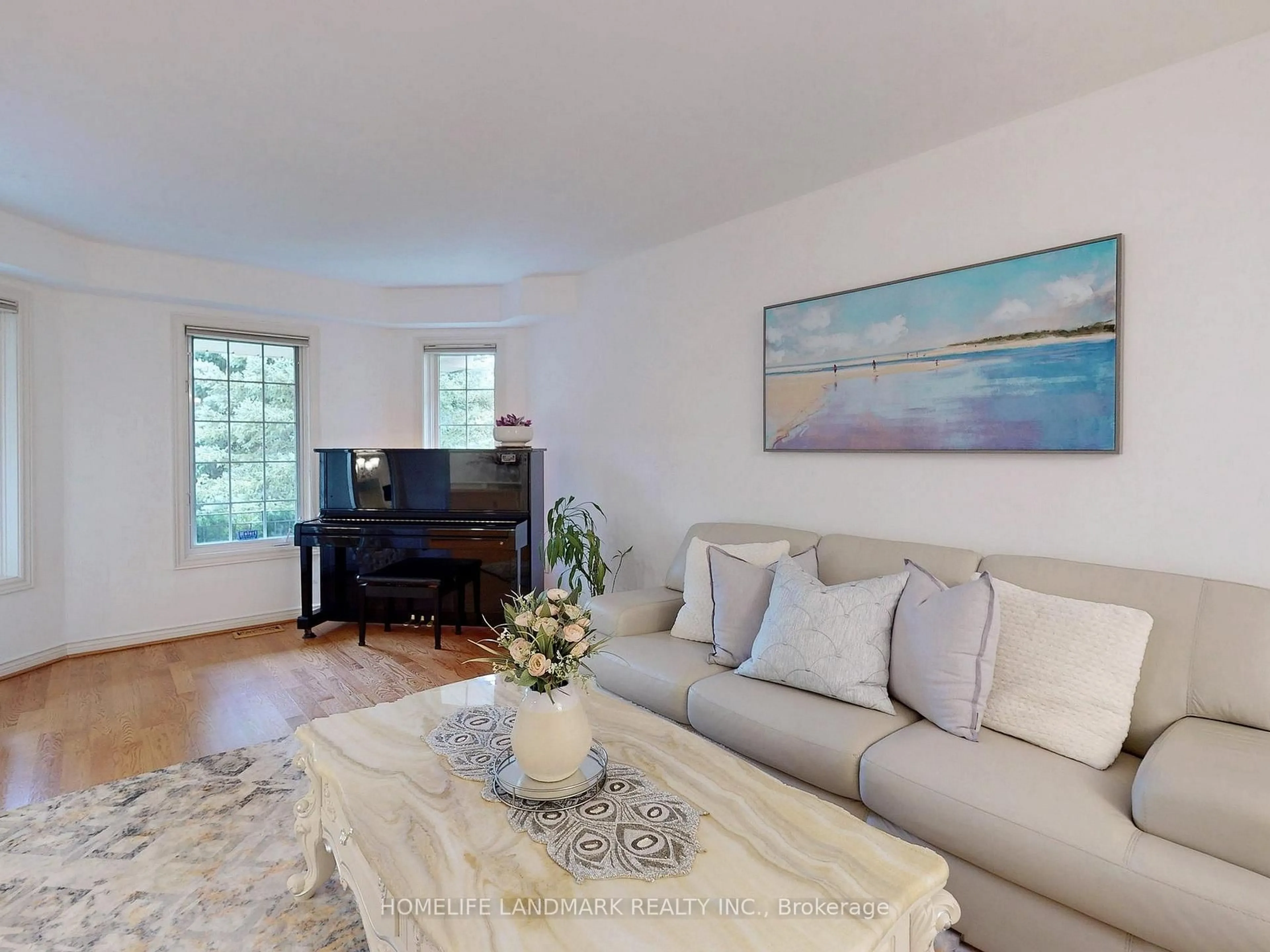 Living room with furniture, unknown for 64 Bradgate Dr, Markham Ontario L3T 7L9