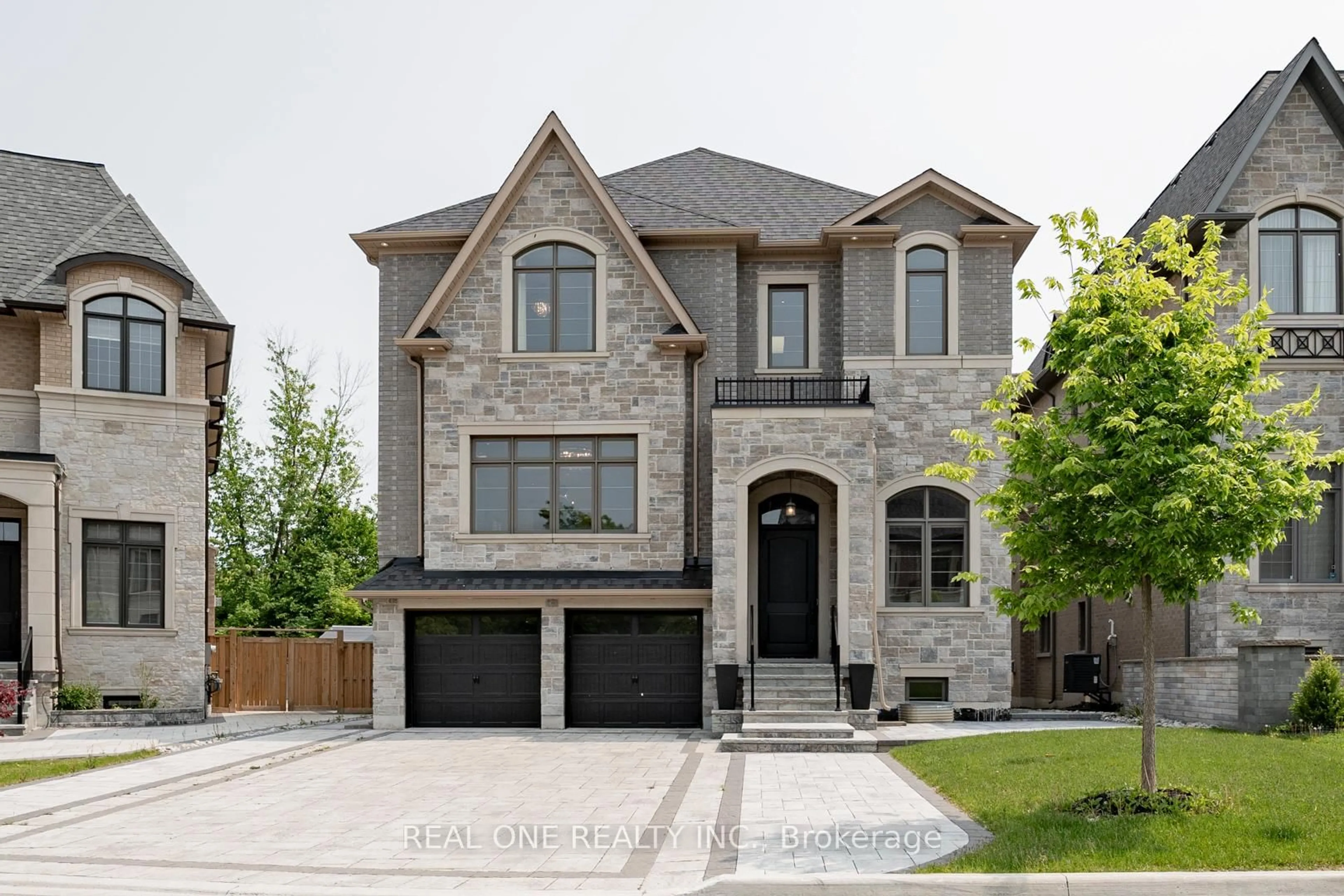Home with brick exterior material, street for 91 Fitzgerald Ave, Markham Ontario L3R 1R5