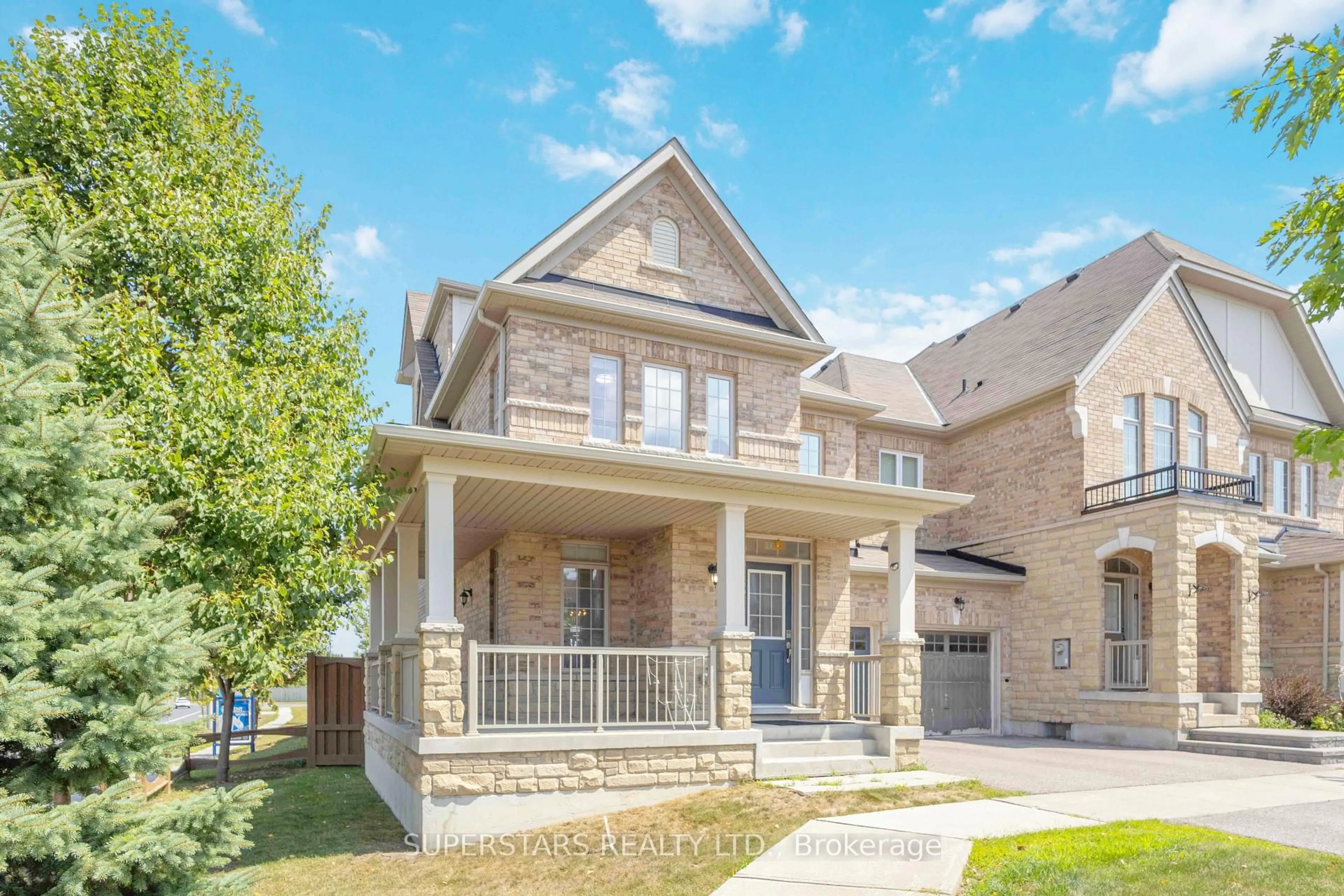Home with brick exterior material, street for 70 Living Cres Cres, Markham Ontario L6C 1J5