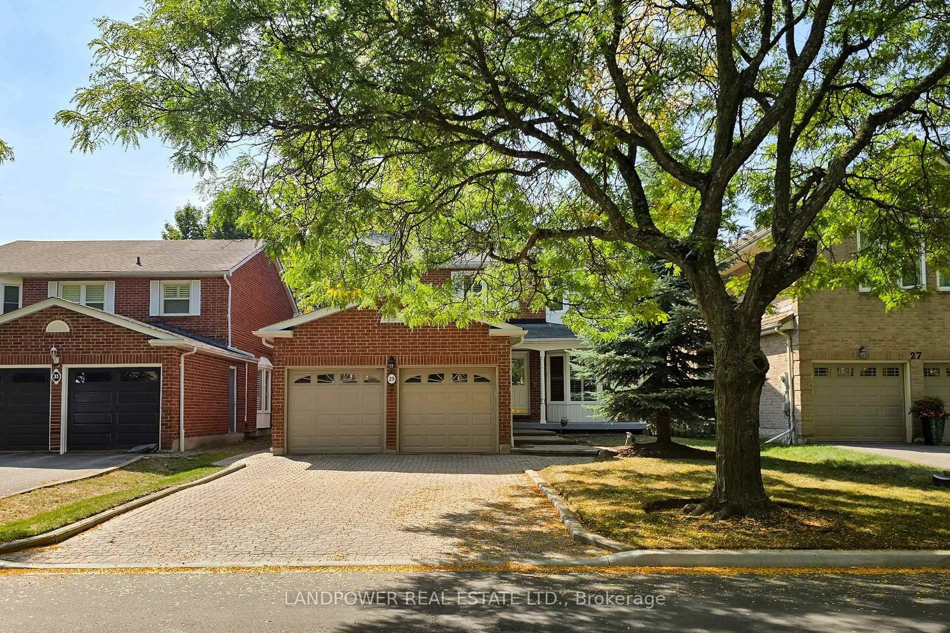 Home with brick exterior material, street for 29 Barlow Rd, Markham Ontario L3R 8A4