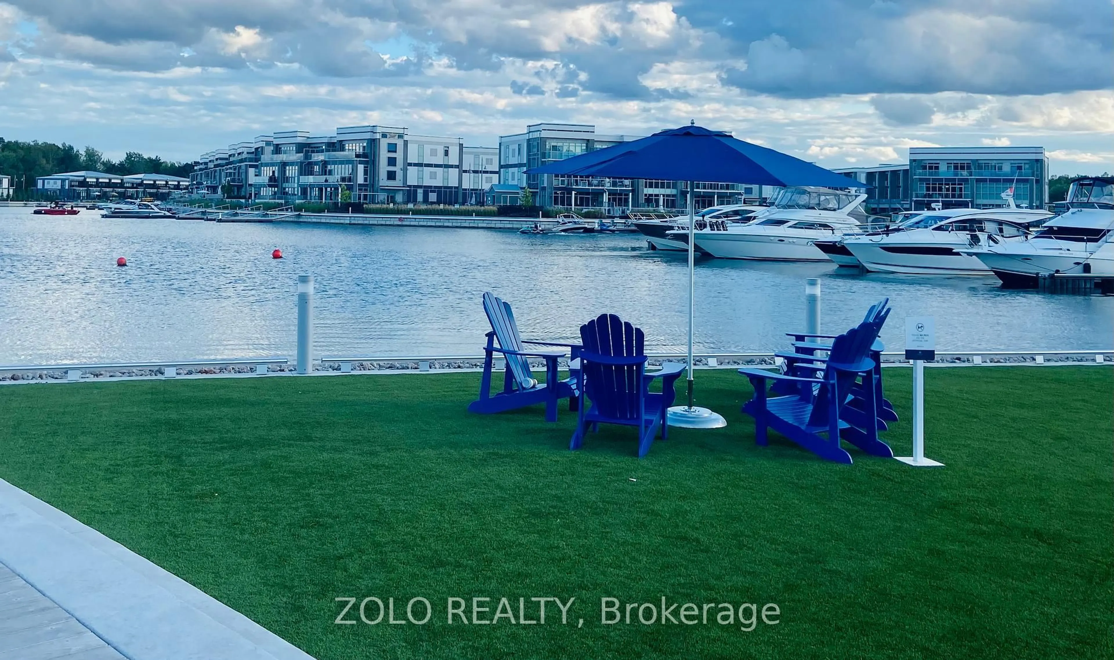 Patio, water/lake/river/ocean view for 241 Sea Ray Ave, Innisfil Ontario L9S 0L9