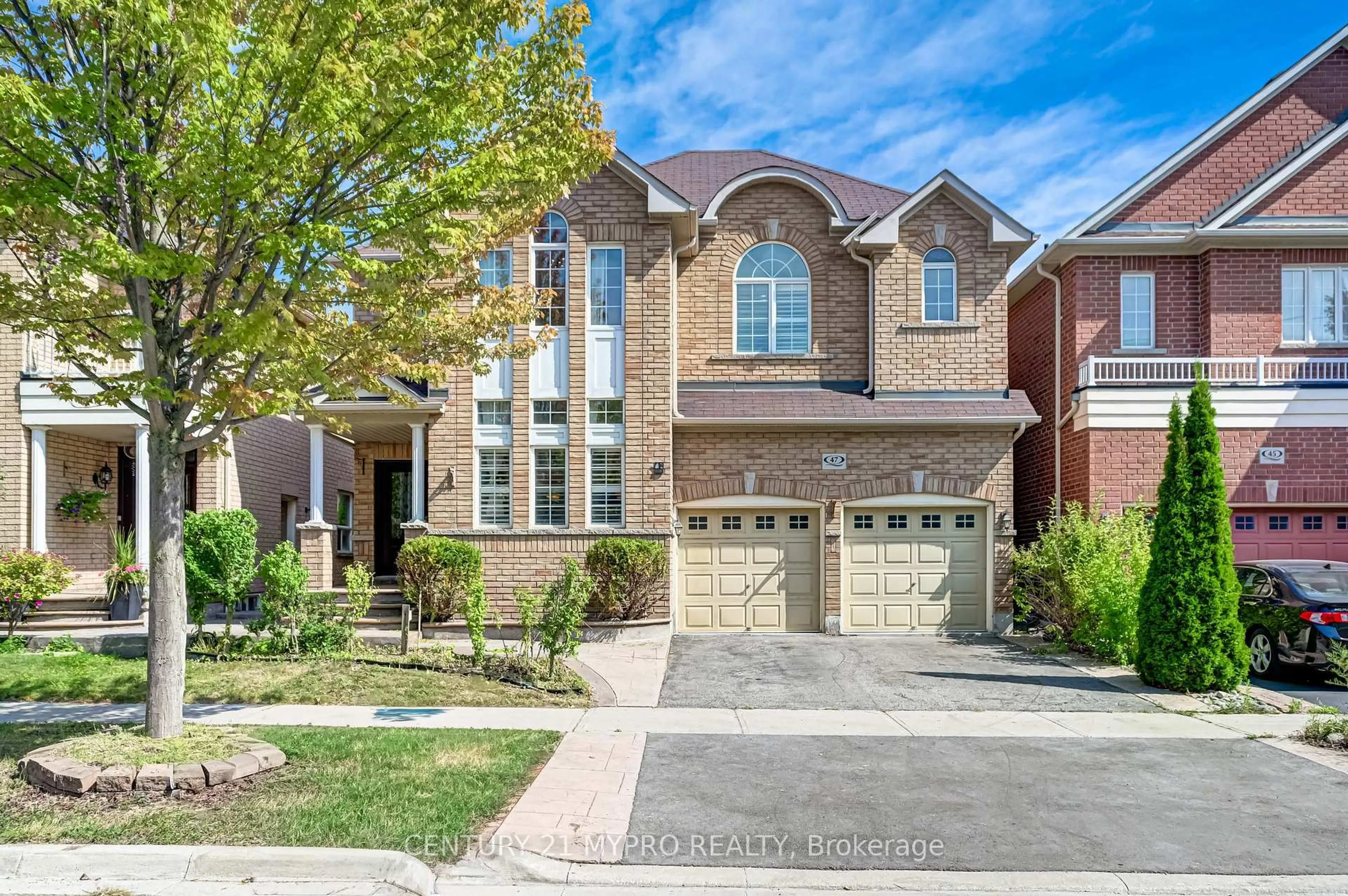 Home with brick exterior material, street for 47 Kindy St, Markham Ontario L6E 1T6