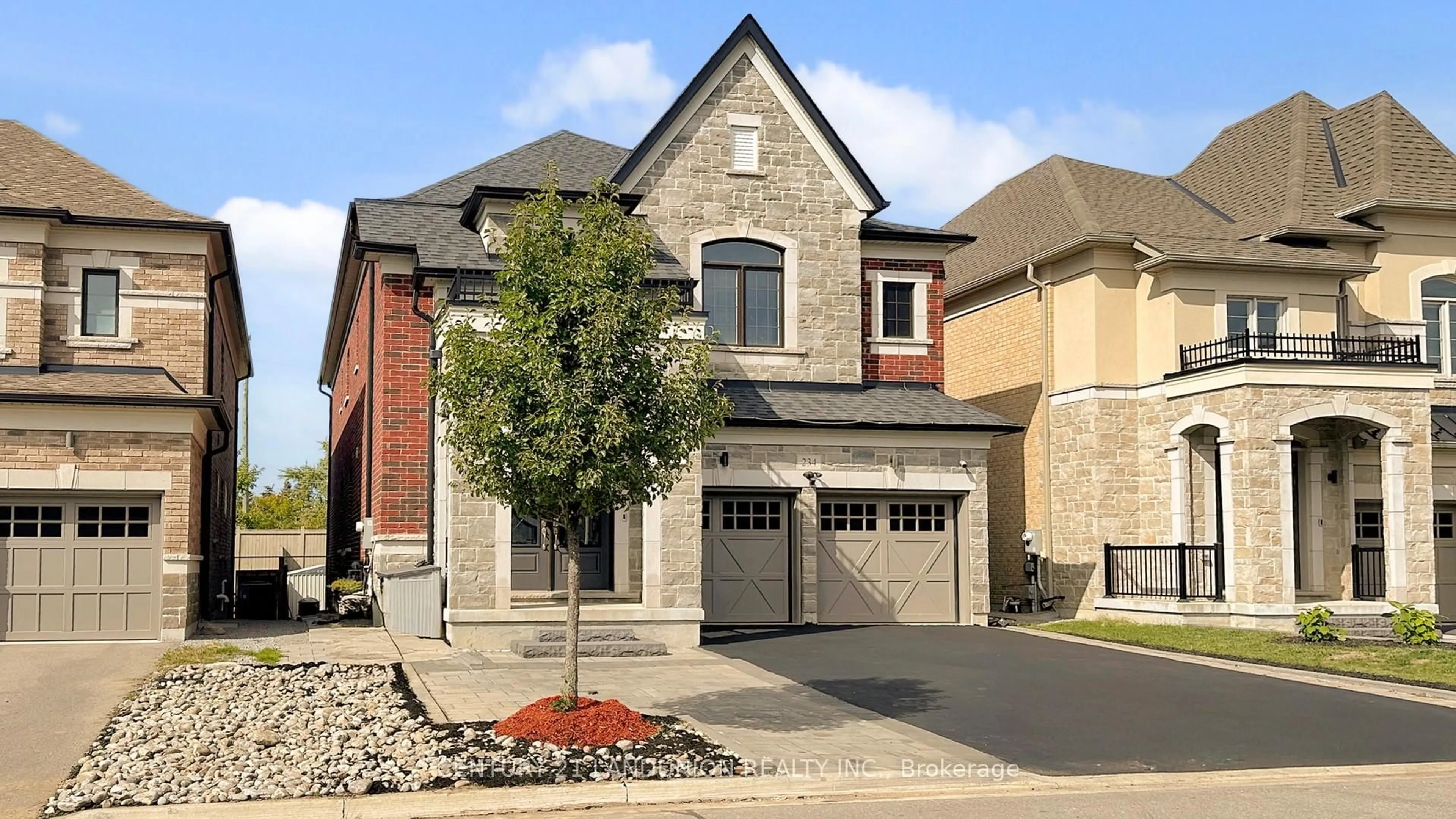 Home with brick exterior material, street for 234 Touch Gold Cres, Aurora Ontario L4G 3X5