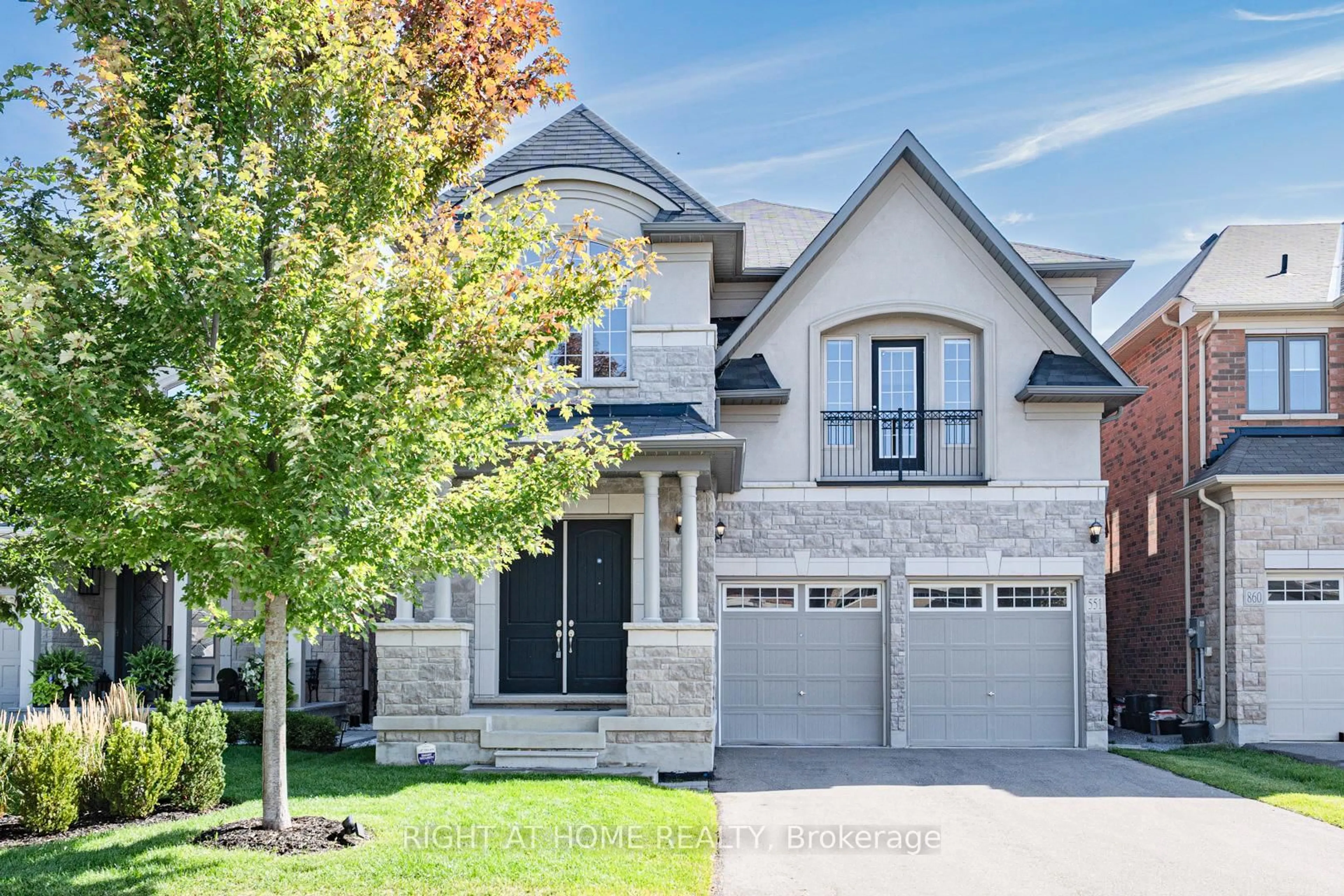 Home with brick exterior material, street for 551 Somerville Dr, Newmarket Ontario L3X 0K2
