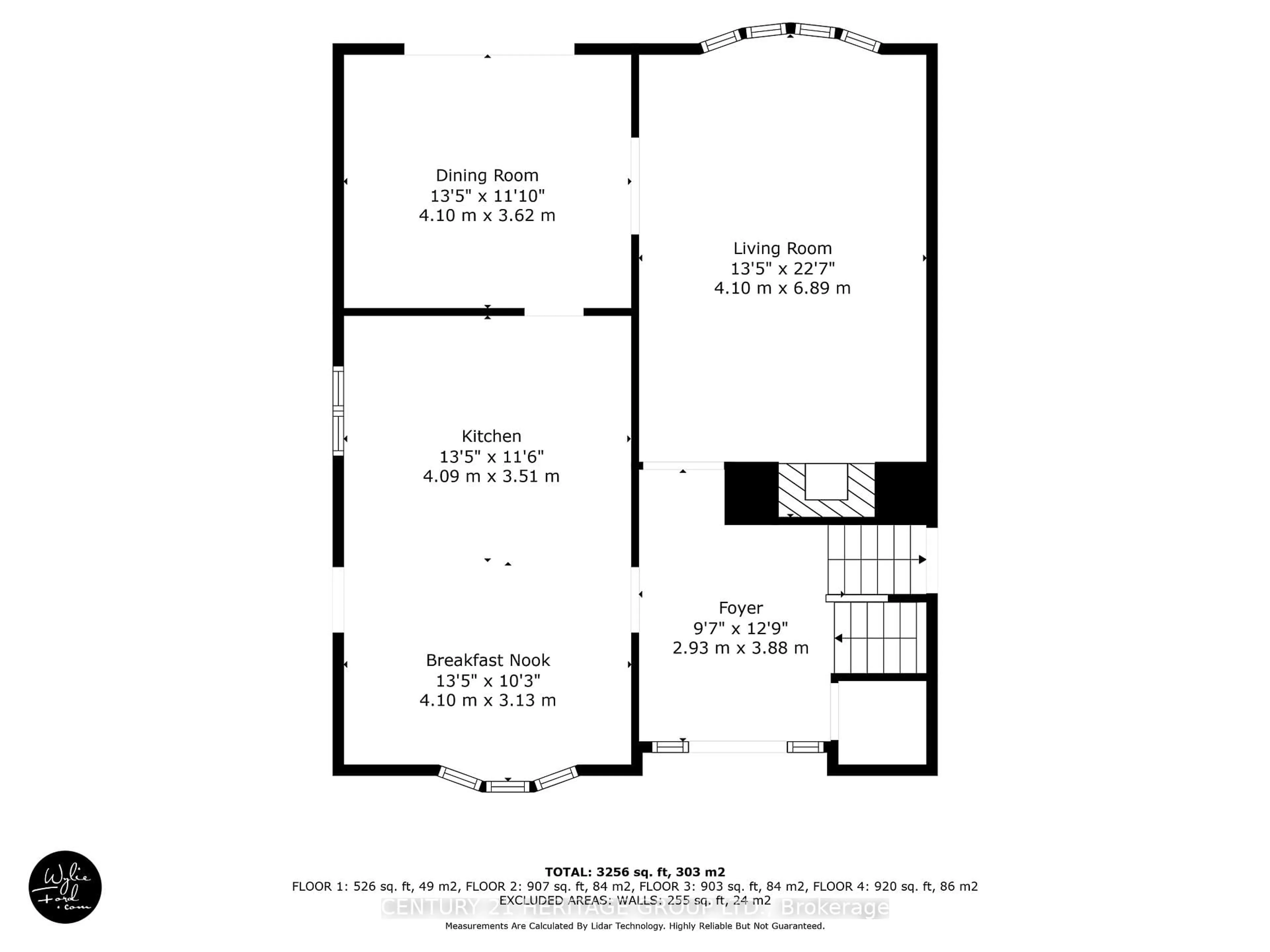Floor plan for 83 Fletcher St, Bradford West Gwillimbury Ontario L3Z 1M1