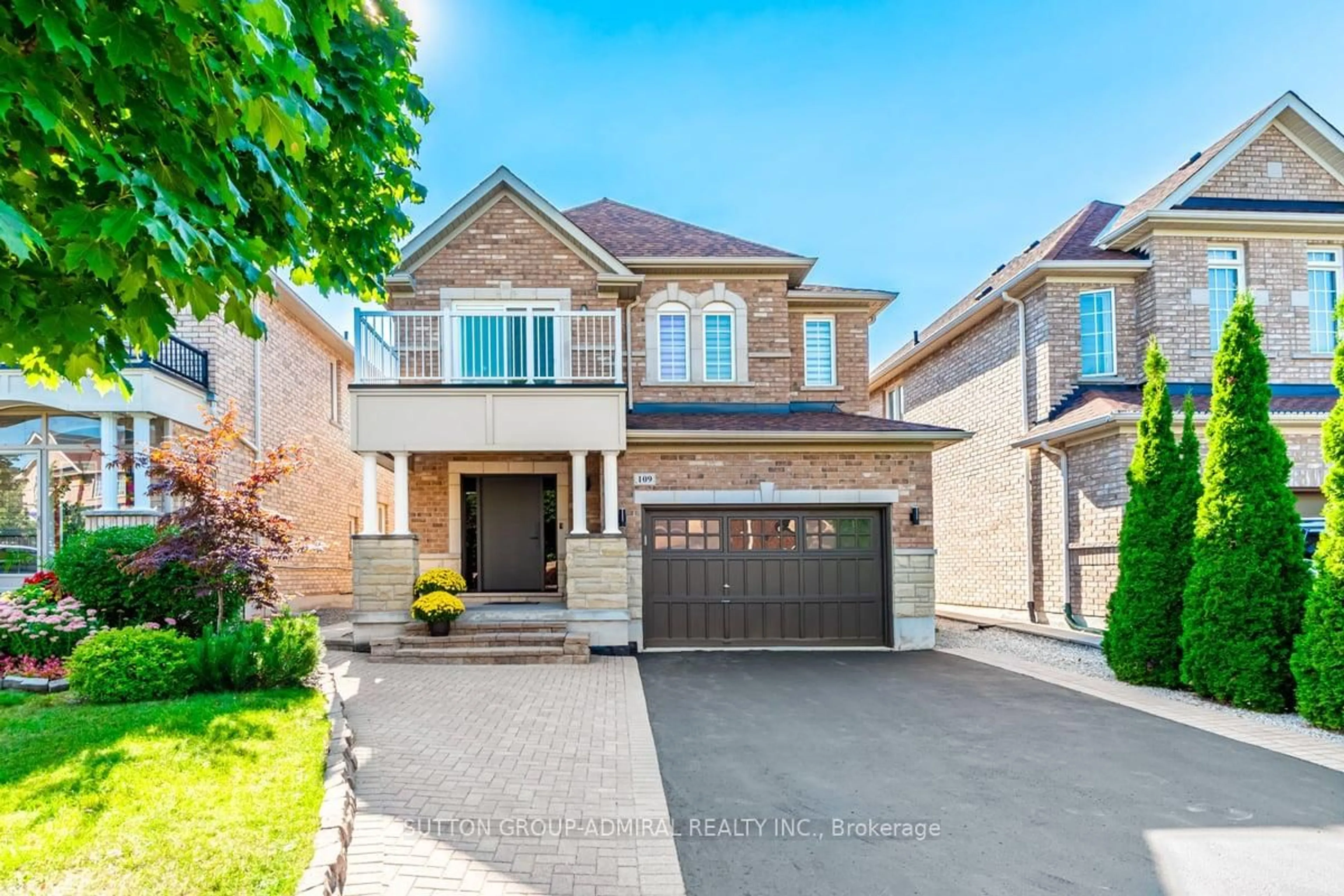 Home with brick exterior material, street for 109 Barli Cres, Vaughan Ontario L6A 4S2