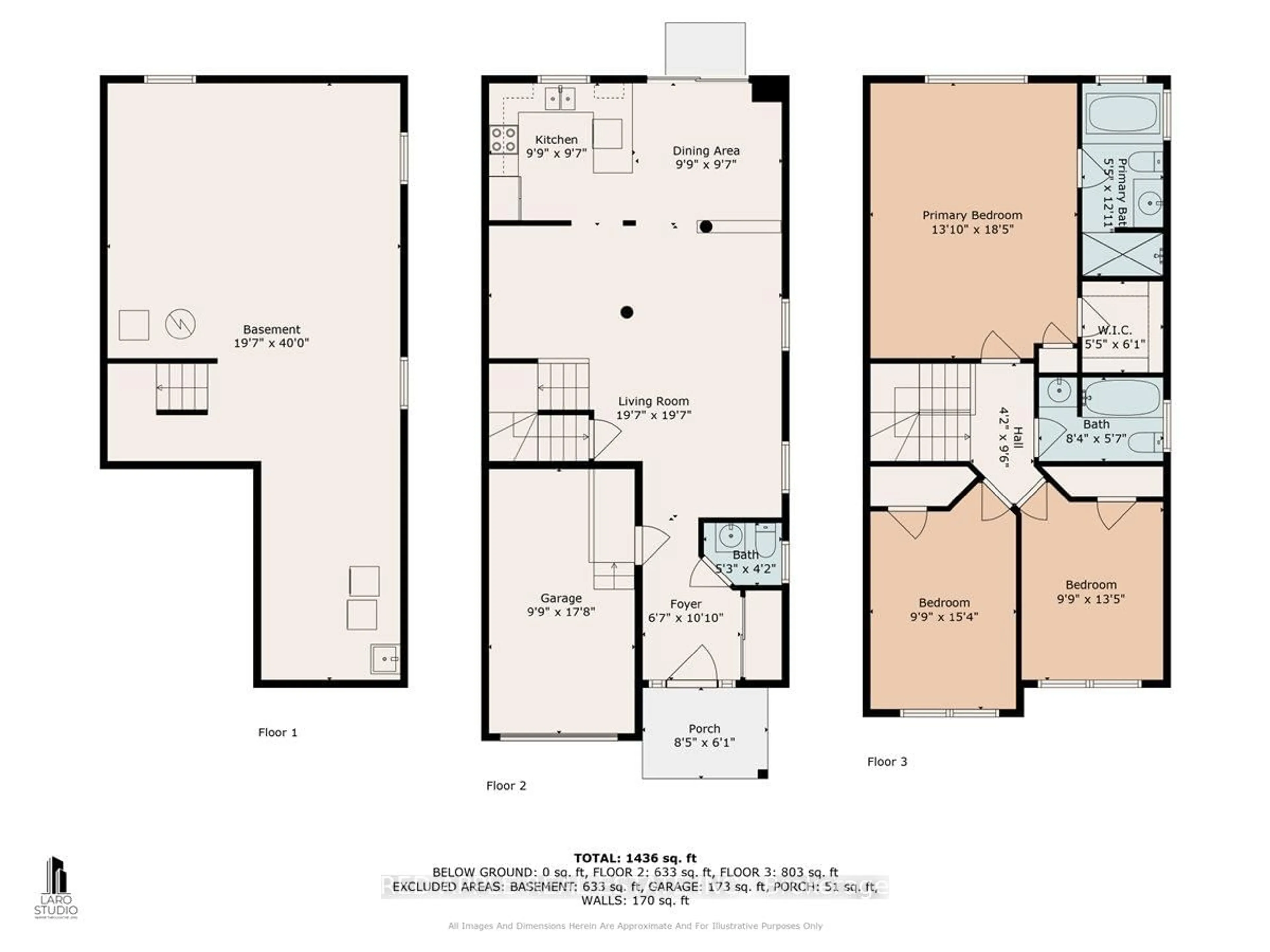 Floor plan for 53 Hammill Hts, East Gwillimbury Ontario L0G 1M0
