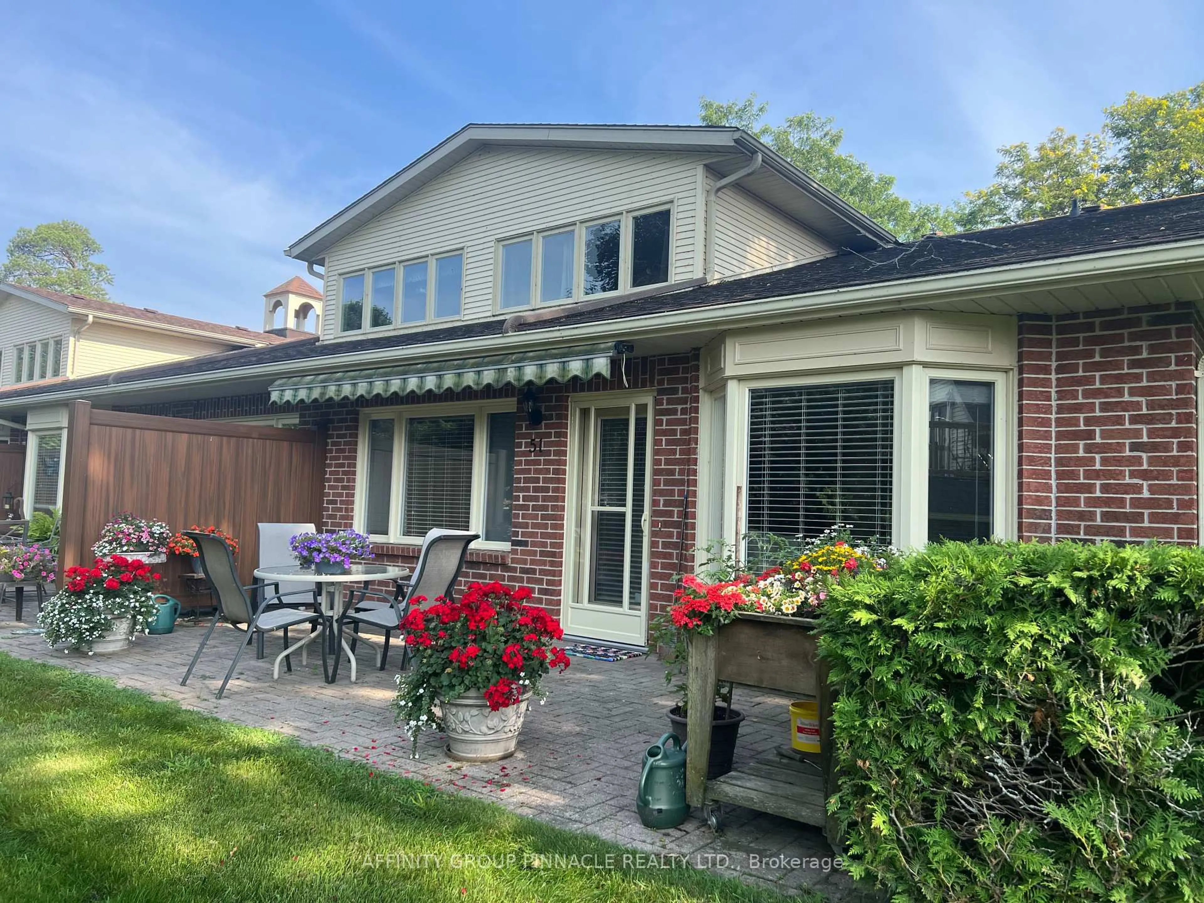 Home with vinyl exterior material, street for 194 Cedar Beach Rd #51, Brock Ontario L0K 1A0