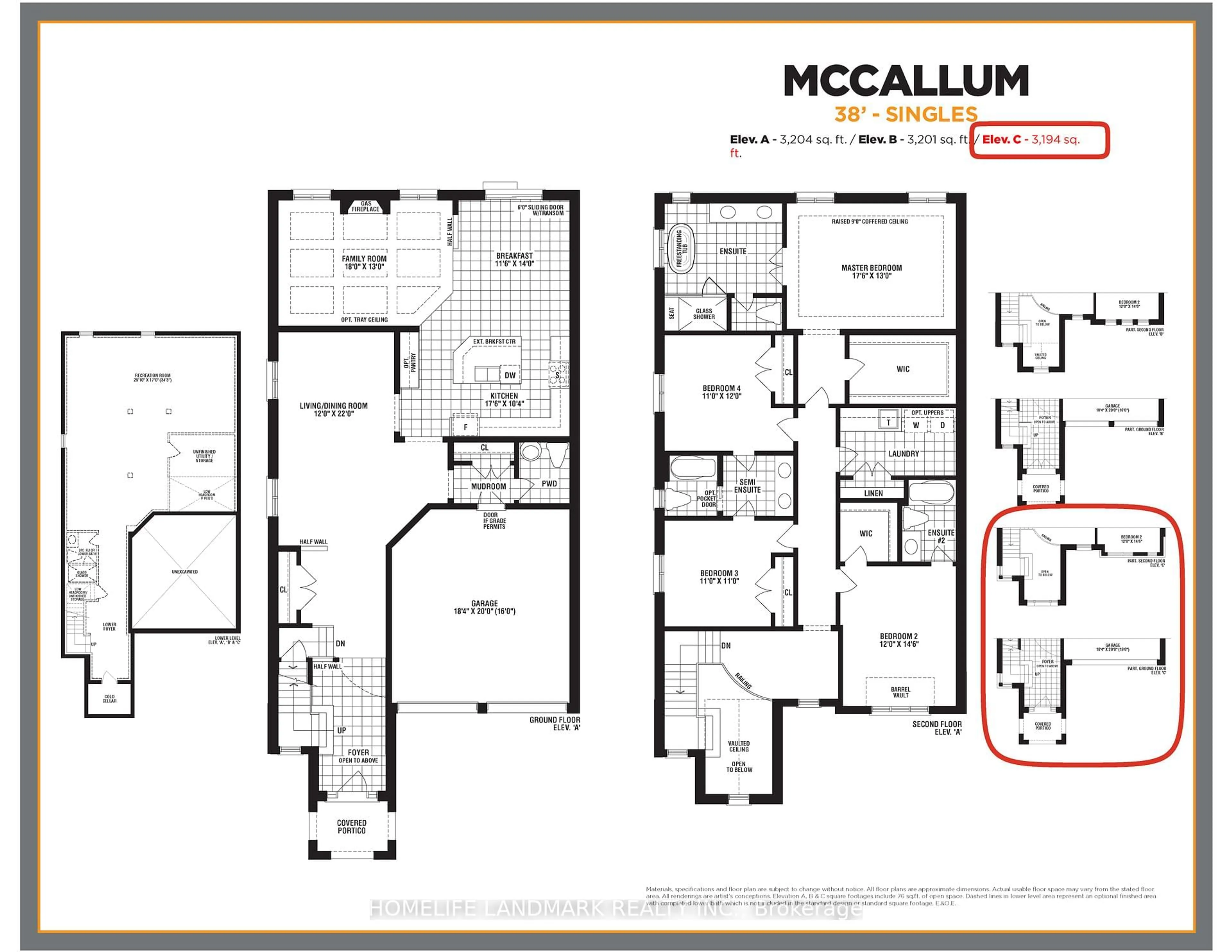 Floor plan for 98 Beckett Ave, East Gwillimbury Ontario L9N 0S7