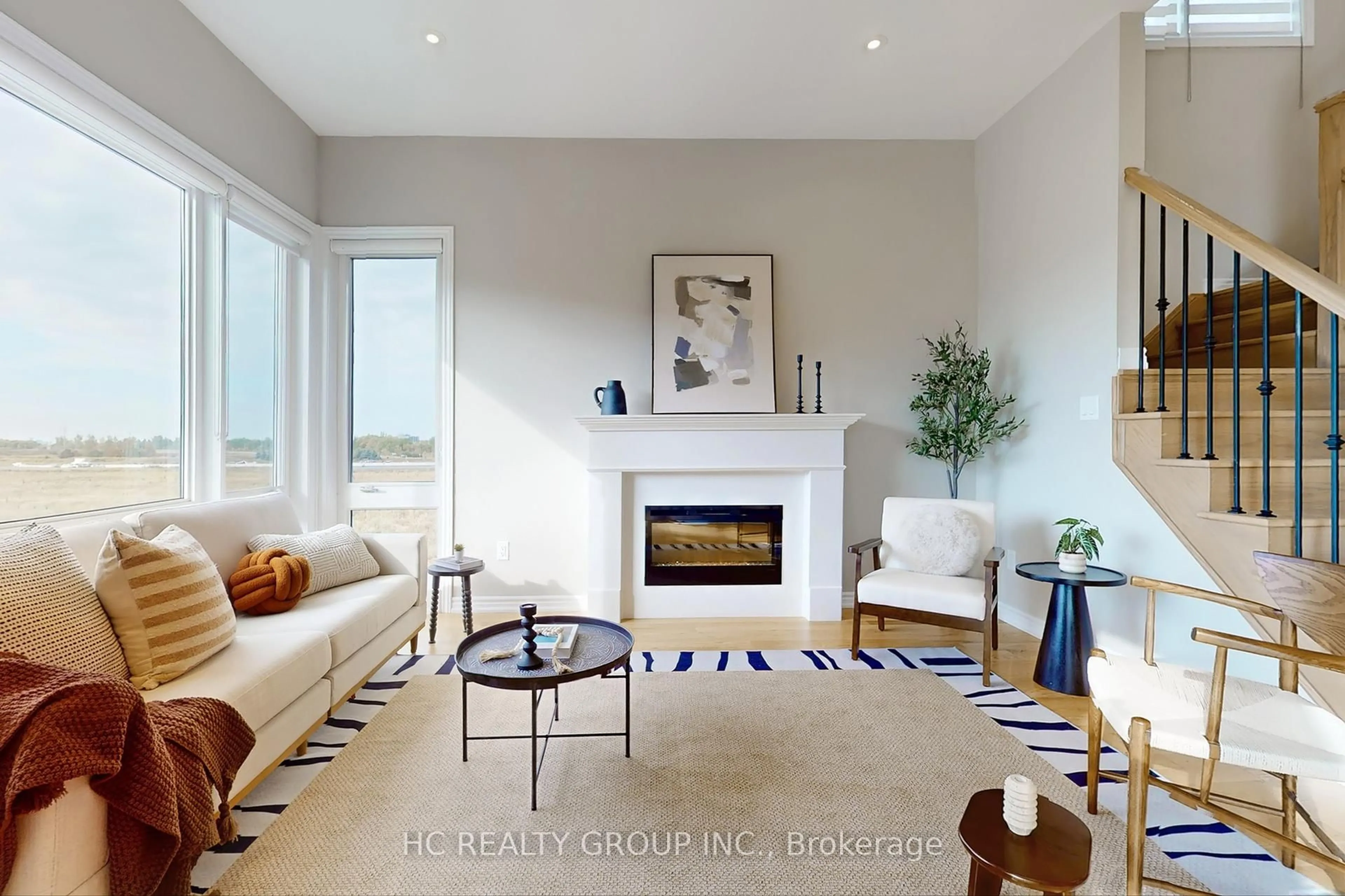 Living room with furniture, unknown for 64 La Tache Cres, Markham Ontario L6C 0Z6