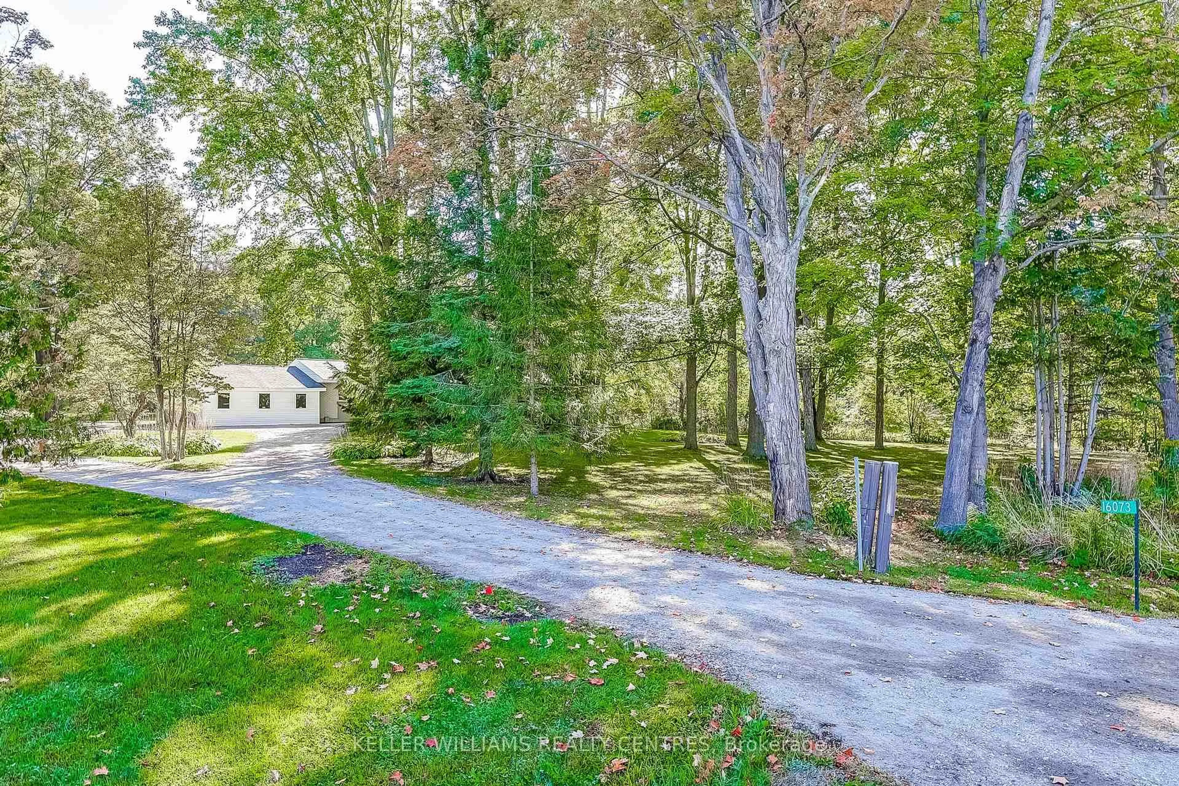 A pic from outside/outdoor area/front of a property/back of a property/a pic from drone, forest/trees view for 16073 Warden Ave, Whitchurch-Stouffville Ontario L4A 2M3
