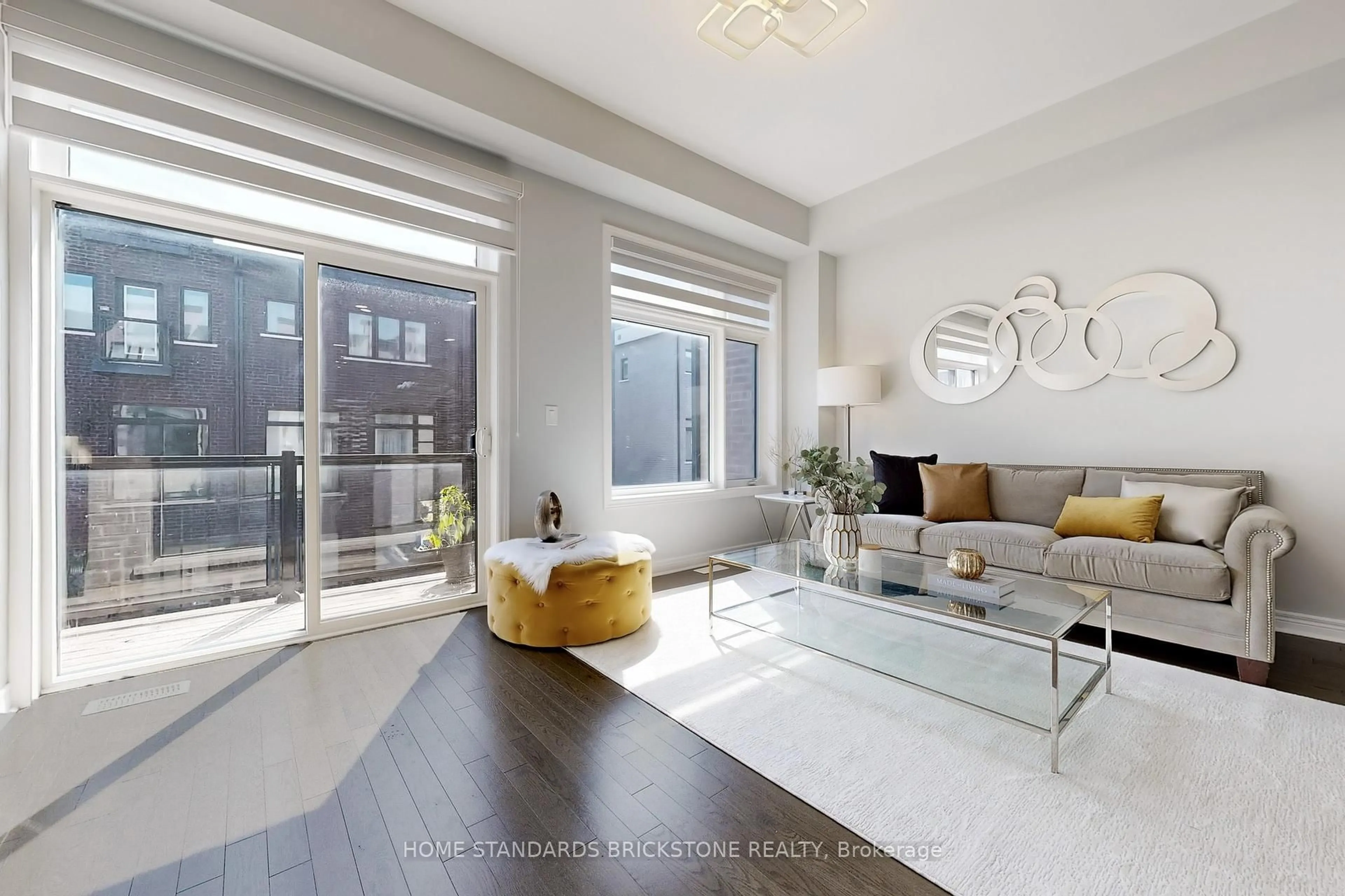 Living room with furniture, unknown for 67 Lebovic Campus Dr, Vaughan Ontario L6A 5A4