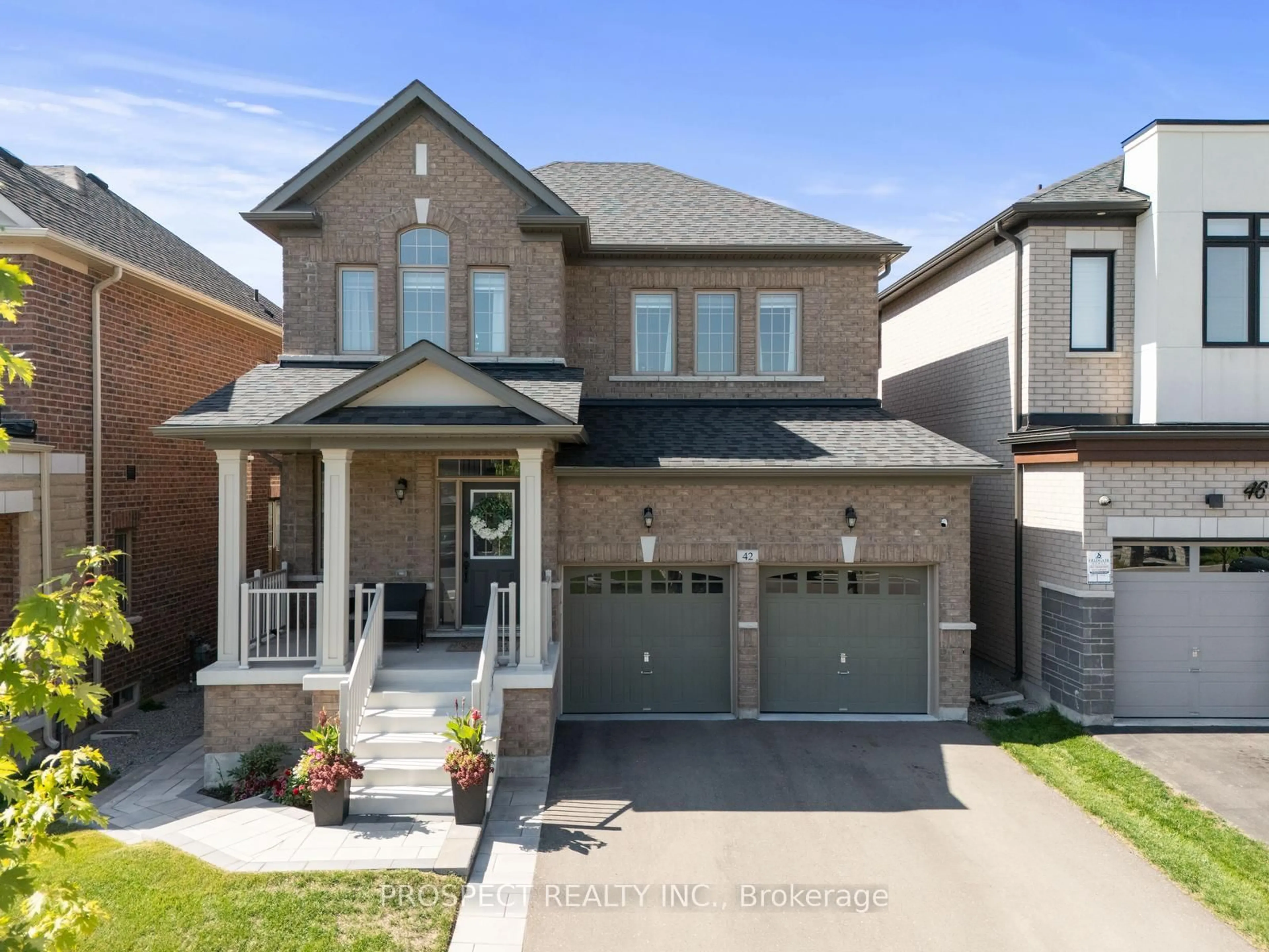 Home with brick exterior material, street for 42 Ryerson Dr, Vaughan Ontario L4H 5C2