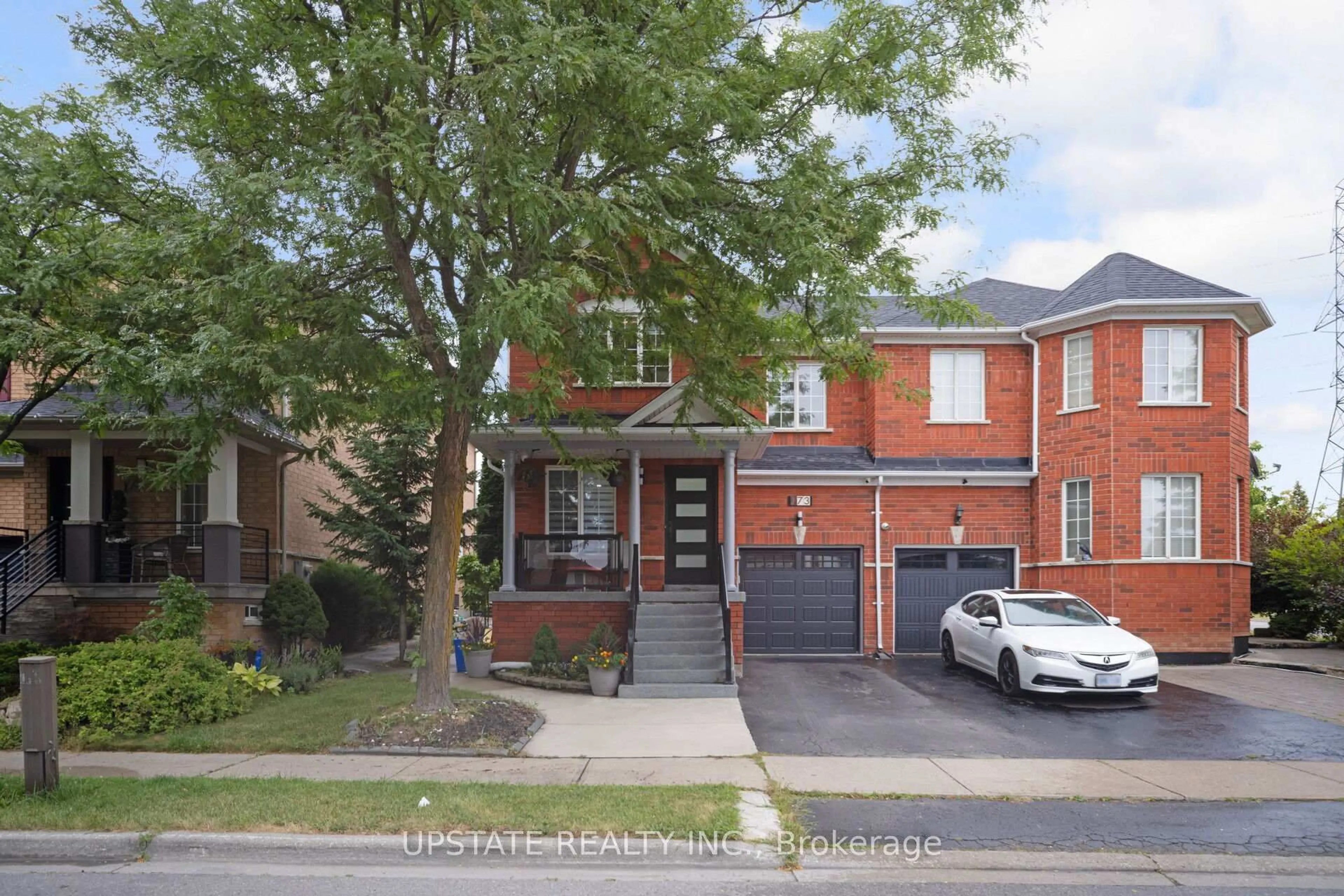 Home with brick exterior material, street for 173 Monte Carlo Dr, Vaughan Ontario L4H 1R5