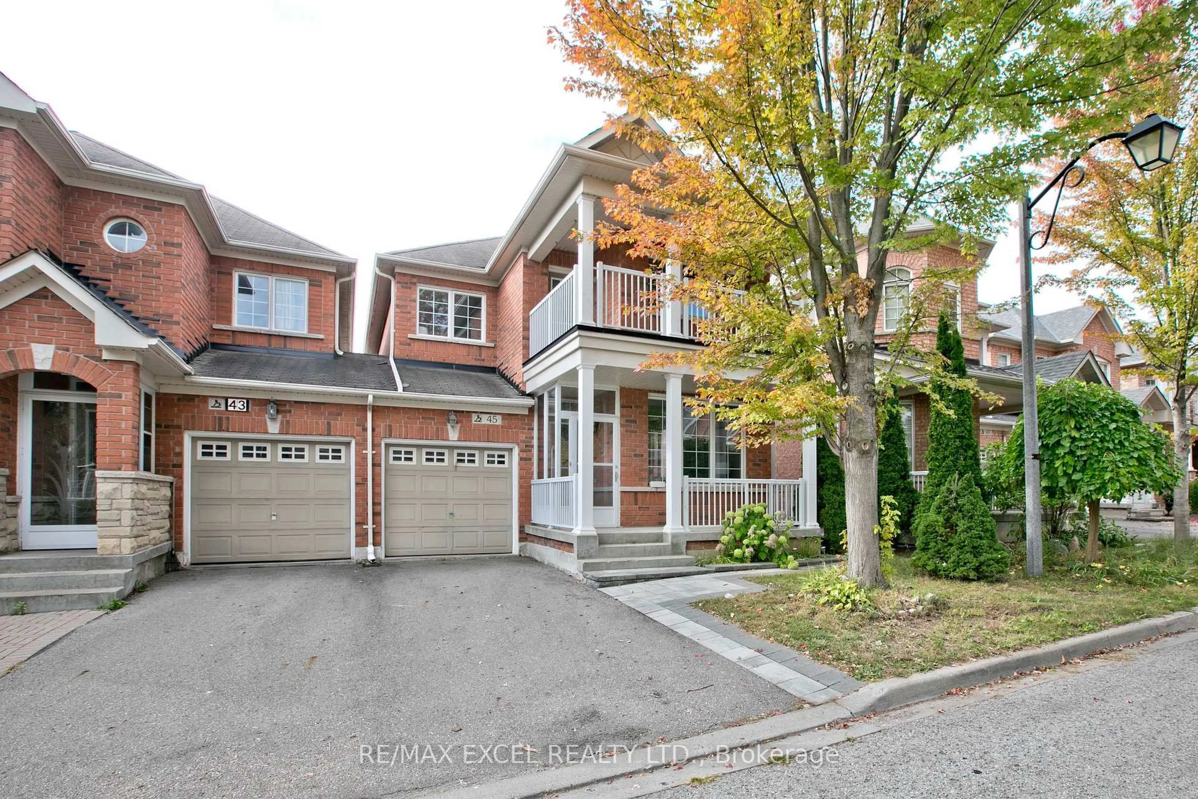 Home with brick exterior material, street for 45 Tidewater St, Markham Ontario L6E 2G7
