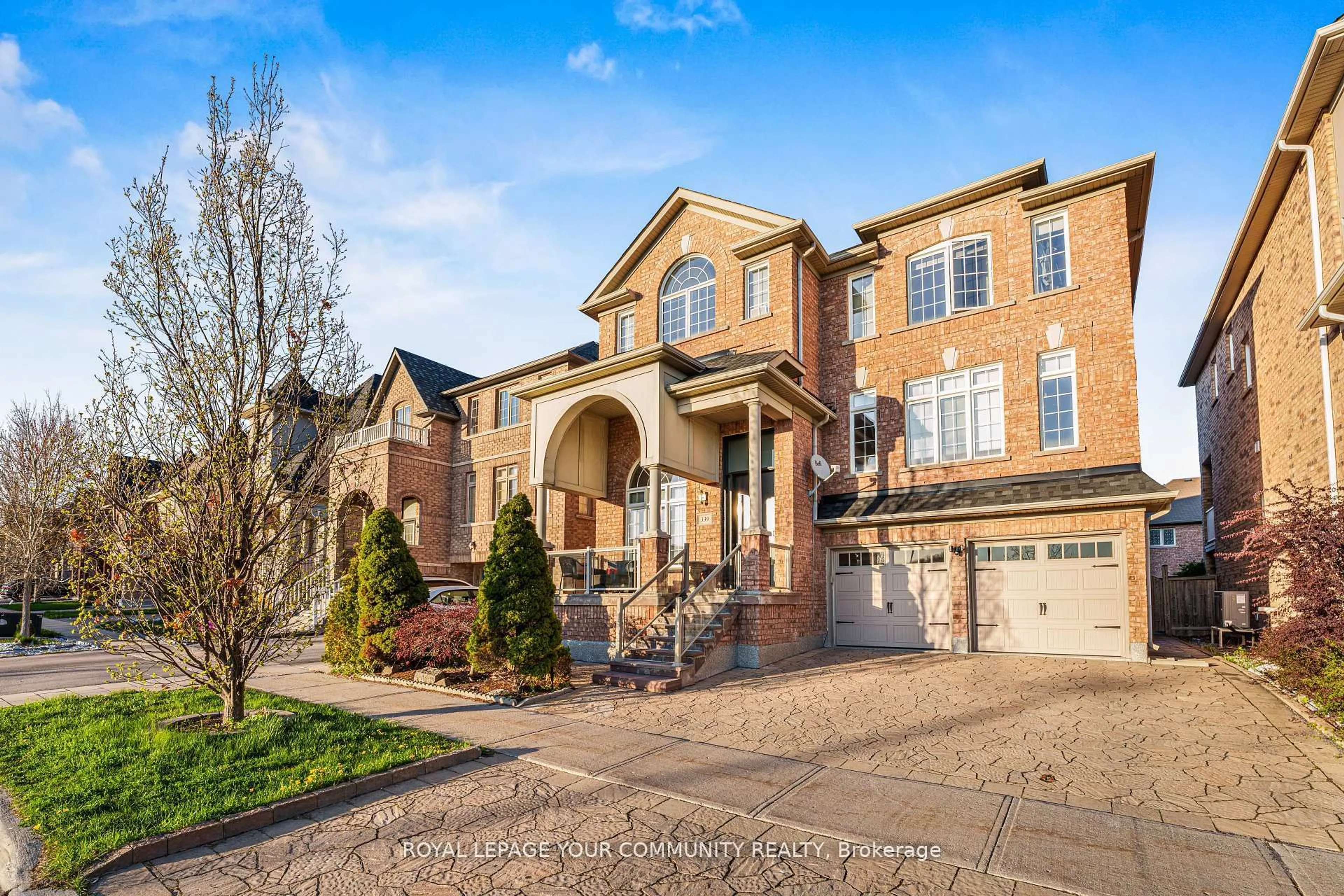 Home with brick exterior material, street for 339 Thomas Cook Ave, Vaughan Ontario L6A 4M1