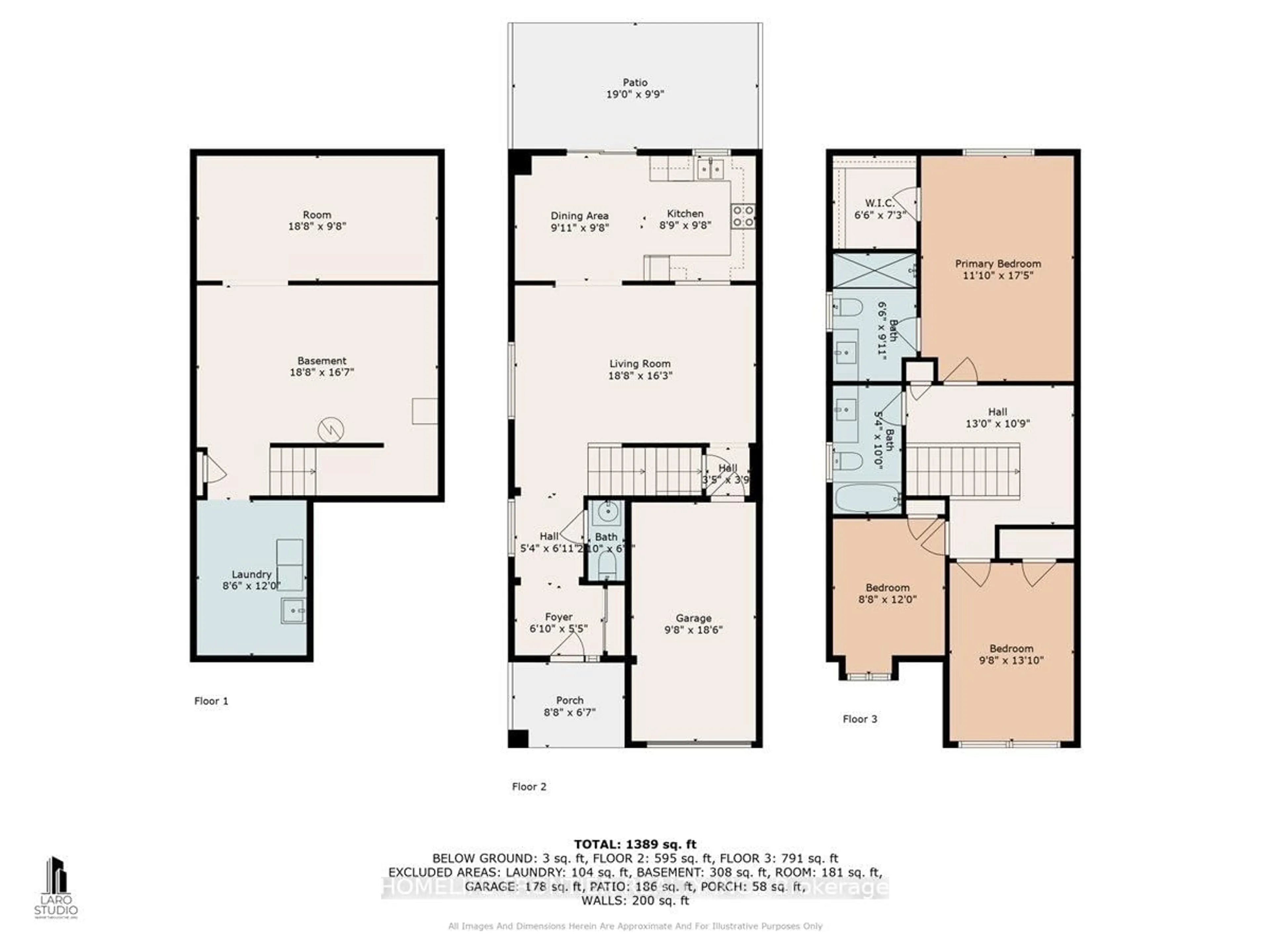Floor plan for 371 Langford Blvd, Bradford West Gwillimbury Ontario L3Z 0P7