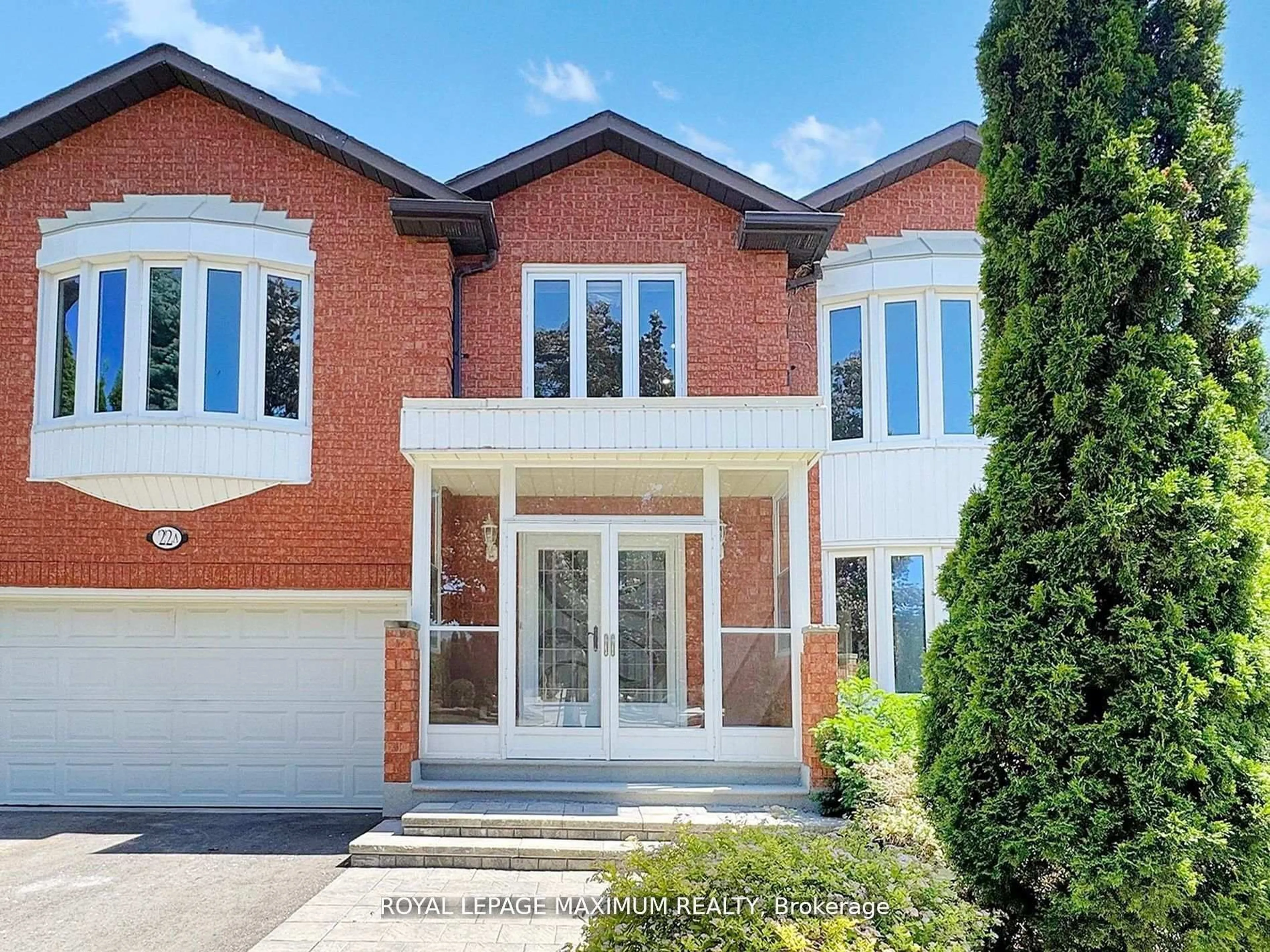 Home with brick exterior material, street for 22 A Waltham Cres, Richmond Hill Ontario L4B 1Z2