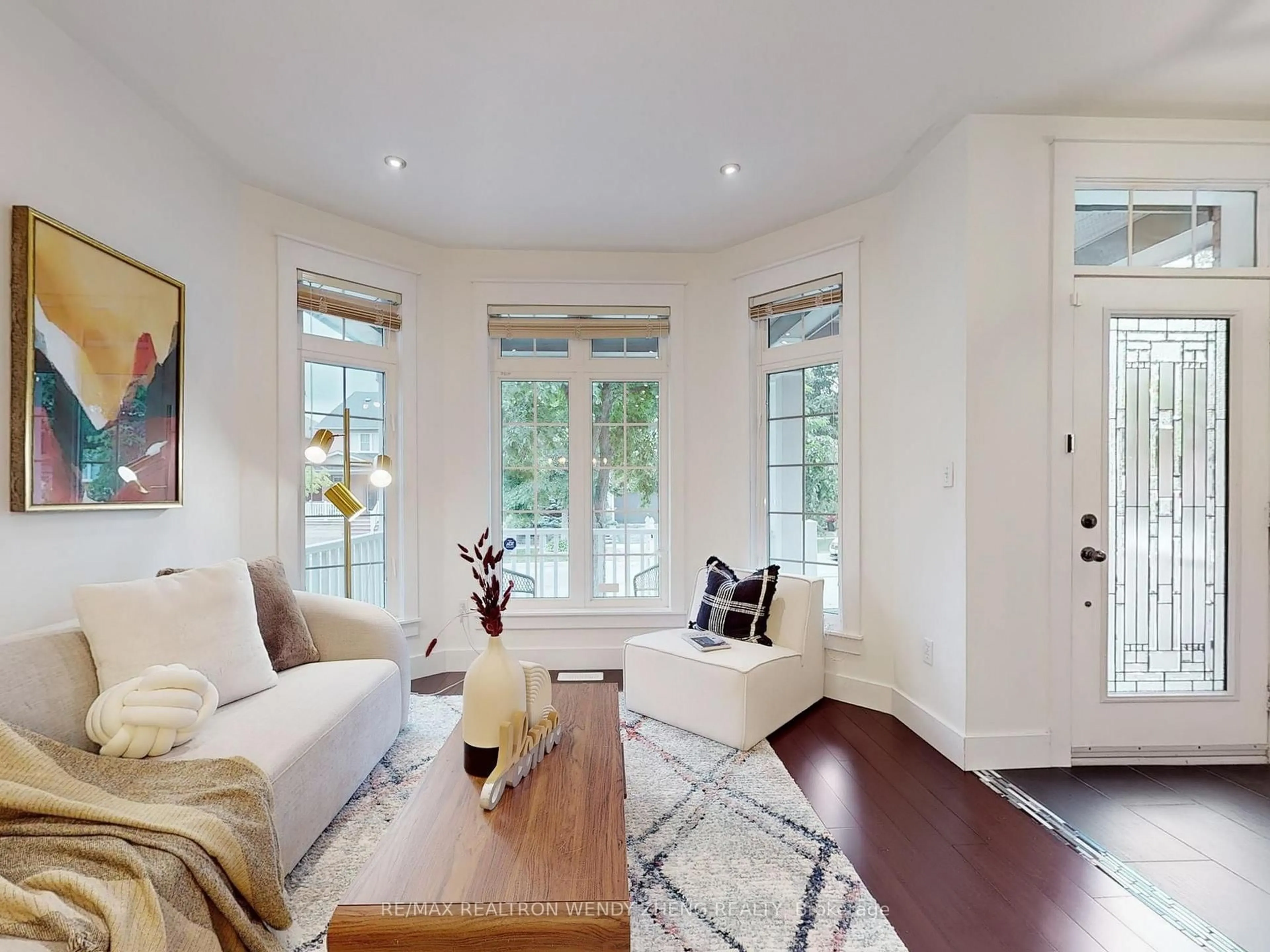 Living room with furniture, unknown for 20 Gordon Weeden Rd, Markham Ontario L6E 1Y5