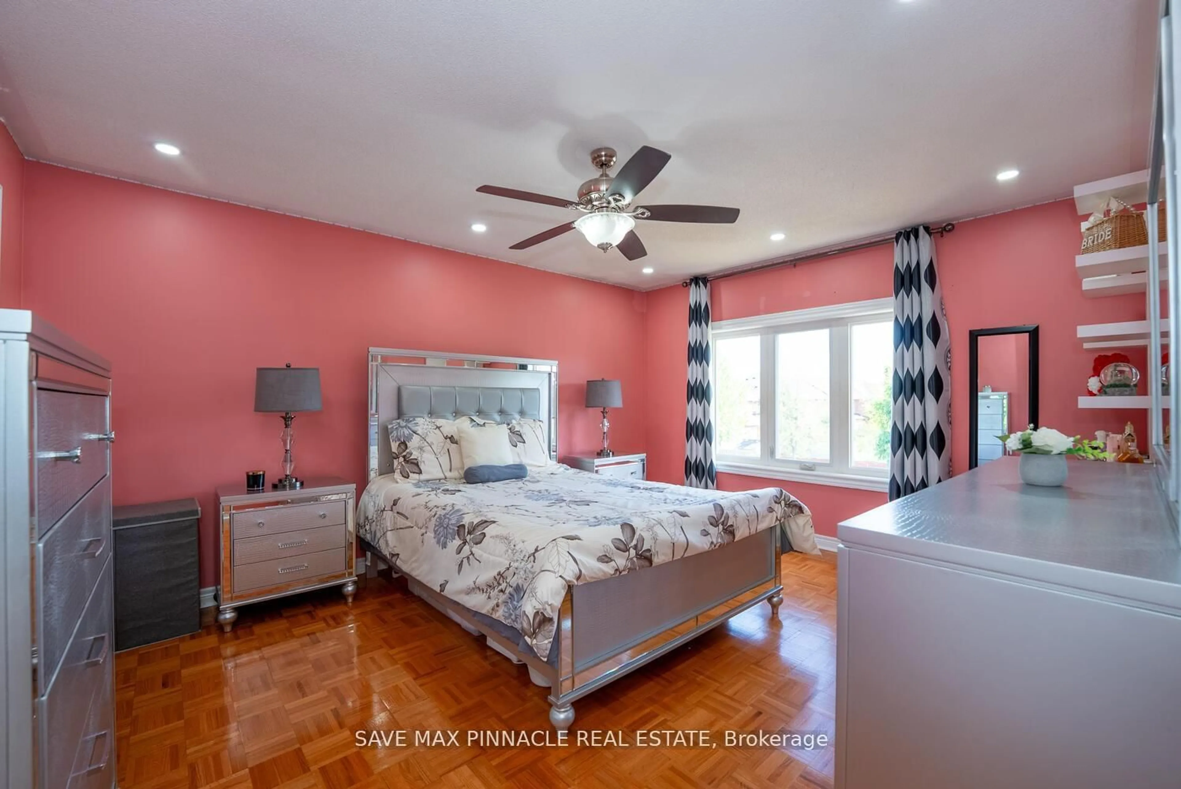 Bedroom with bed, unknown for 1 Ashton Dr, Vaughan Ontario L6A 2L4