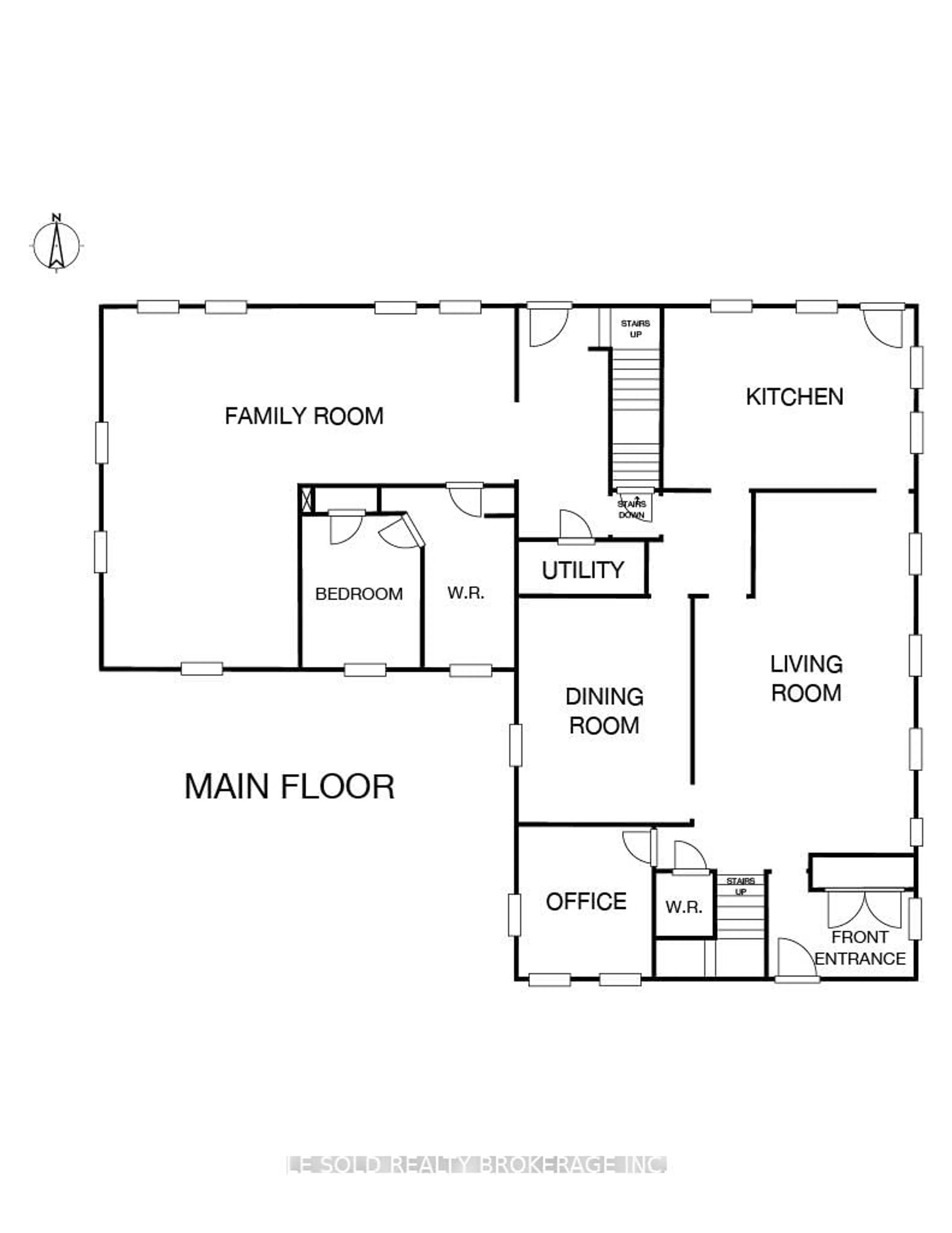 Floor plan for 2269 Concession 4, Uxbridge Ontario L0C 1A0