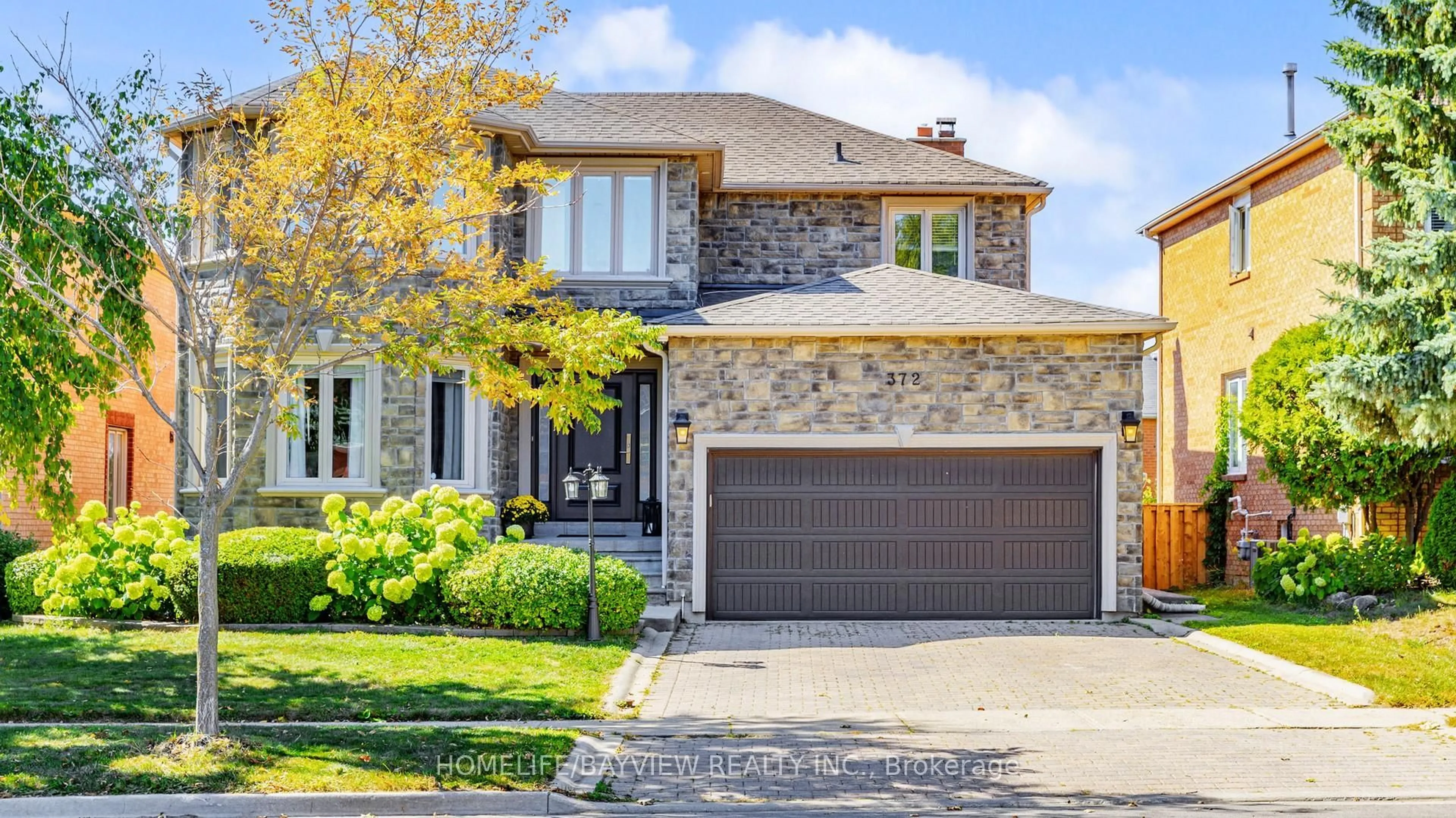Home with brick exterior material, street for 372 Greenock Dr, Vaughan Ontario L6A 1M5