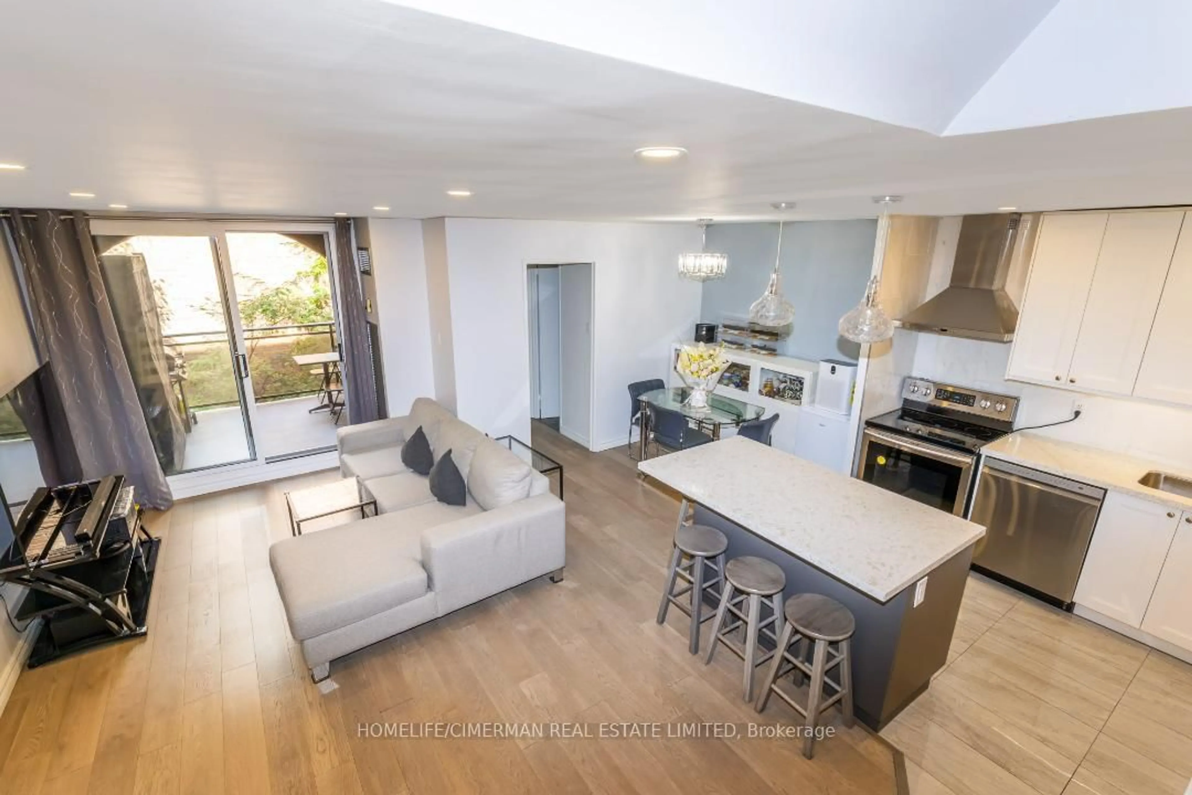 Open concept kitchen, unknown for 16 Elgin St #260, Markham Ontario L3T 4T4