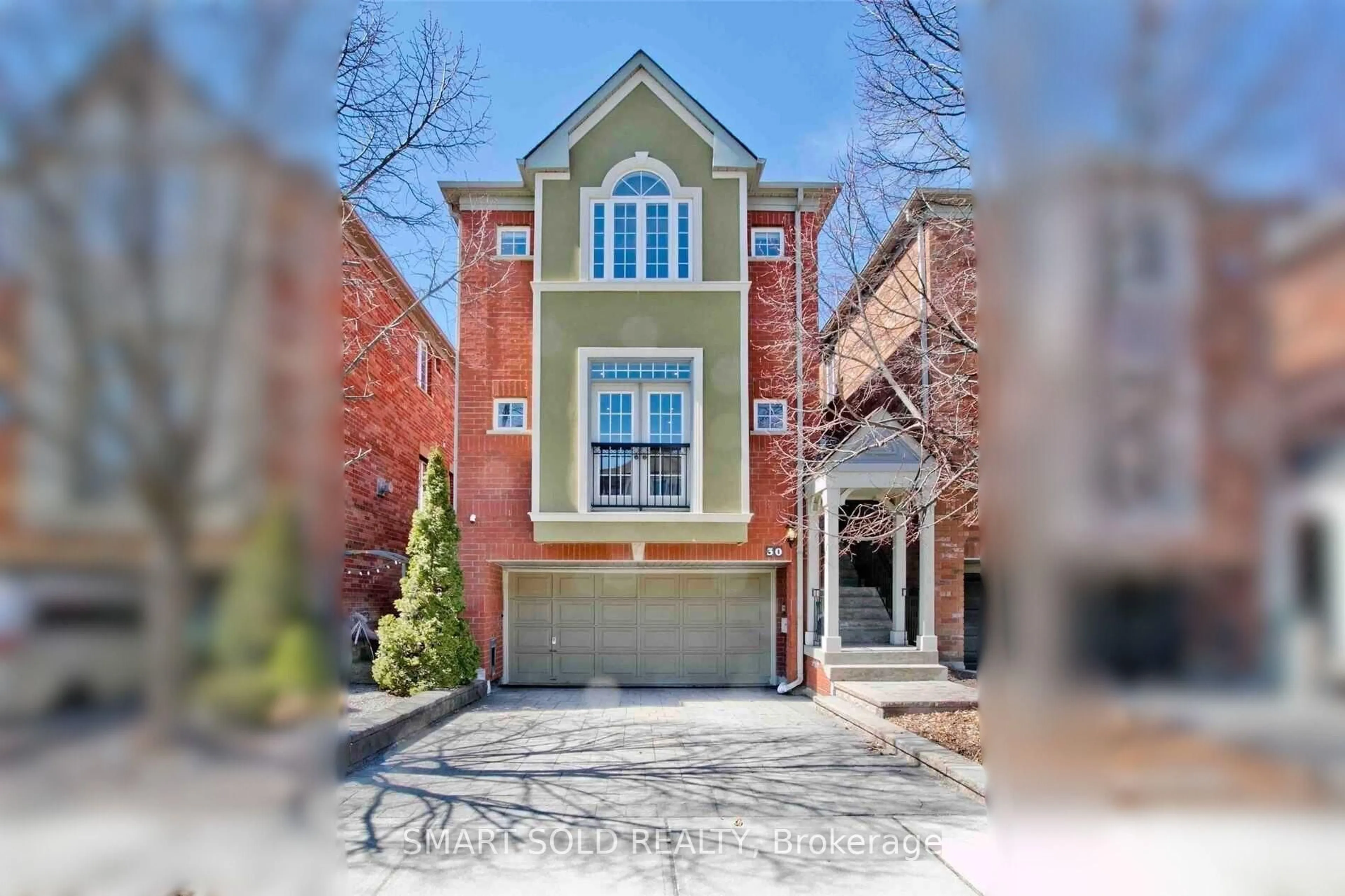 Home with brick exterior material, street for 30 Crispin Crt, Markham Ontario L3R 4G6