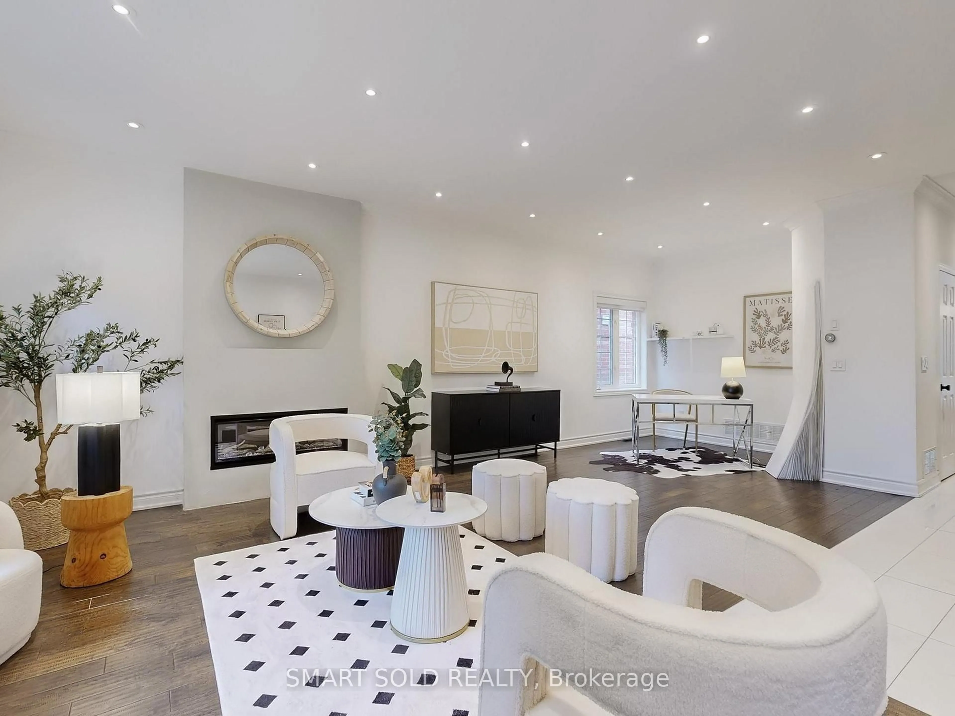 Living room with furniture, unknown for 30 Crispin Crt, Markham Ontario L3R 4G6