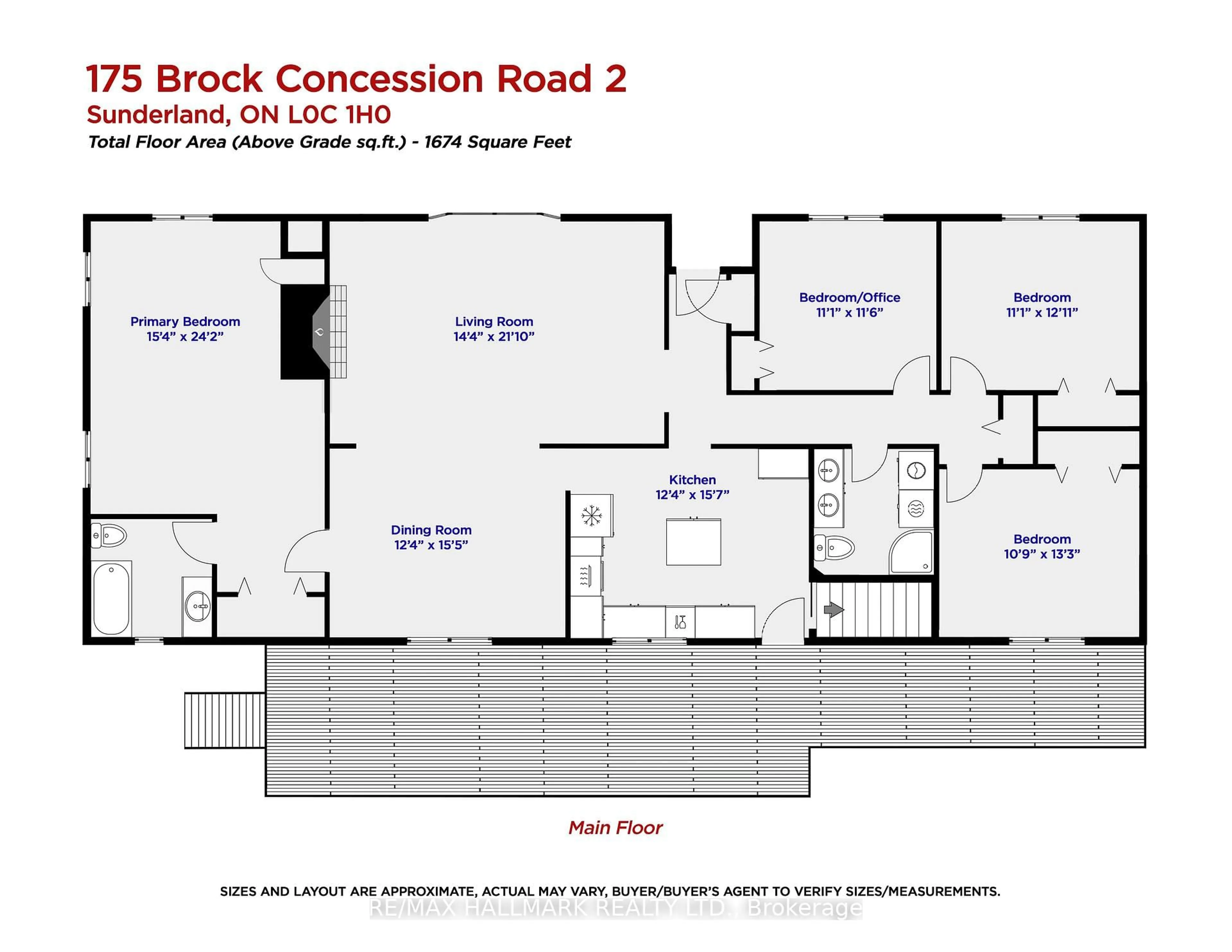 Floor plan for 175 Concession 2 Rd, Brock Ontario L0C 1H0