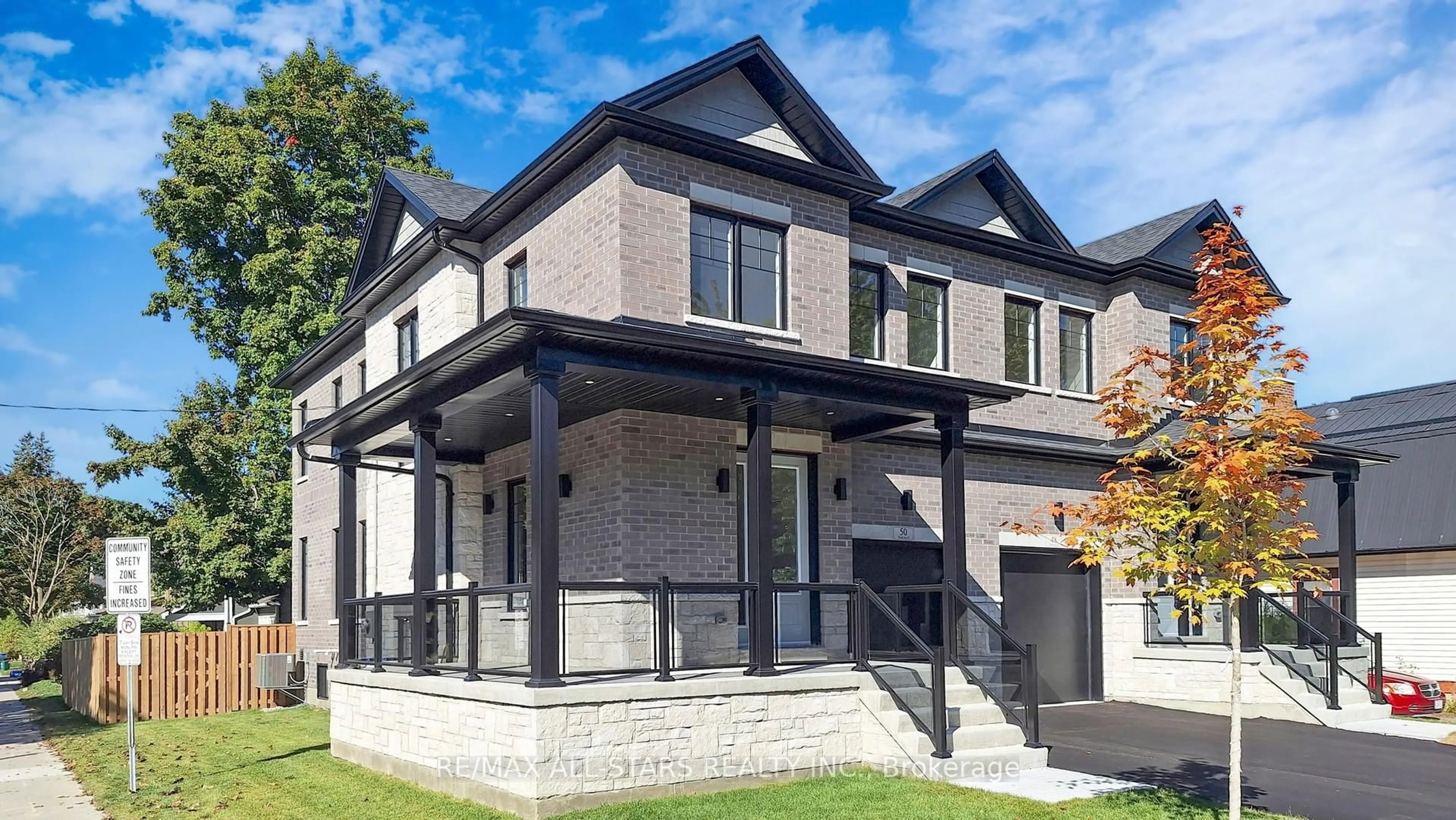 Home with brick exterior material, street for 50 Third Ave, Uxbridge Ontario L9P 1K5