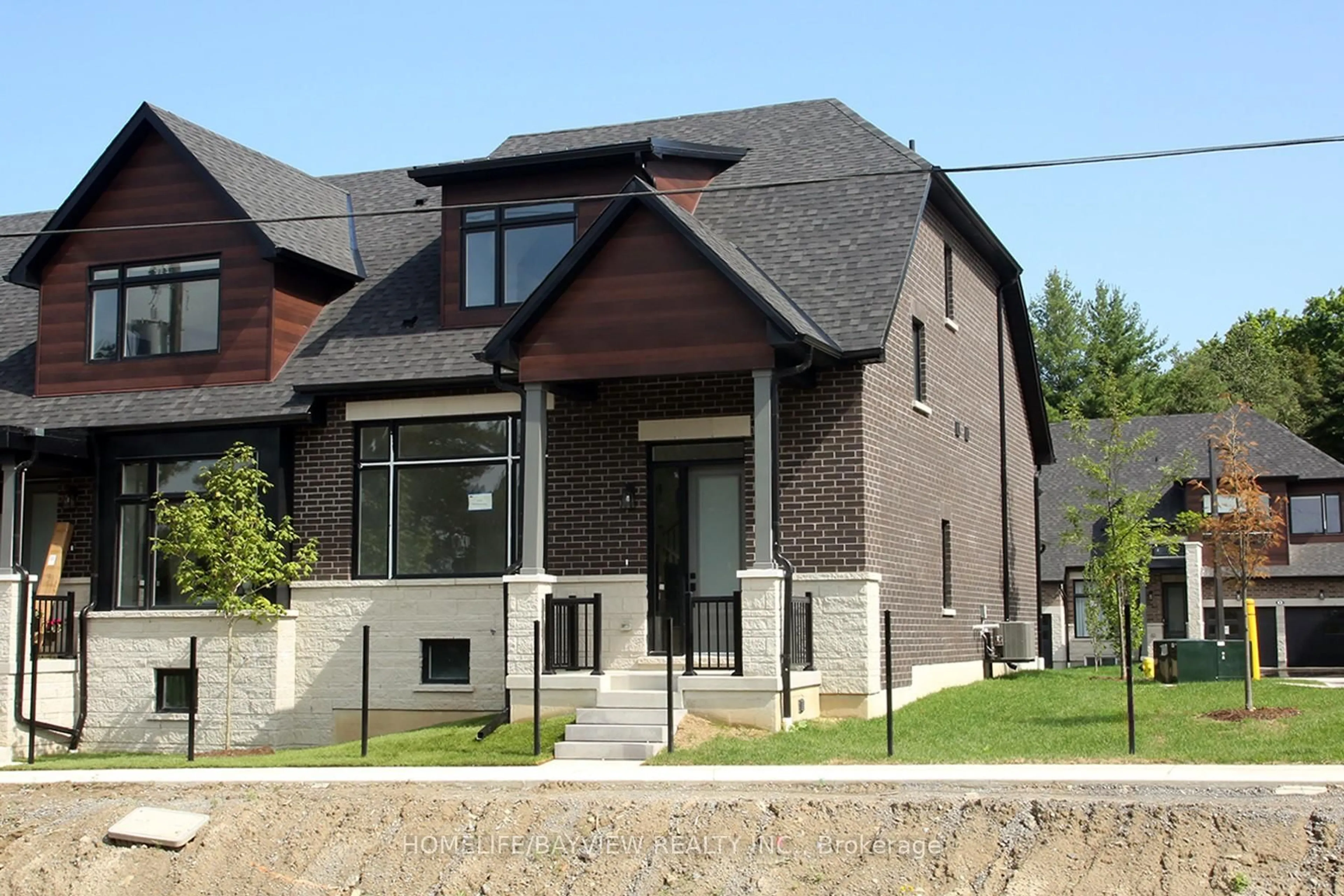 Home with brick exterior material, street for 2 Vern Robertson Gate, Uxbridge Ontario L9P 0R9